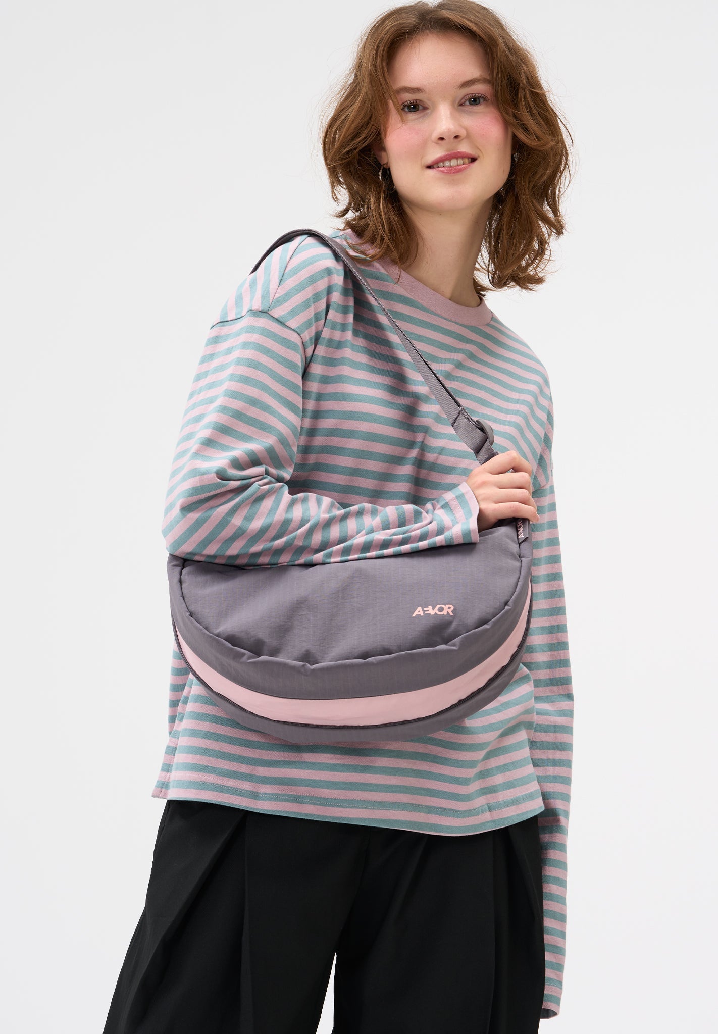 AEVOR - Bike Sling Bag - Grey - BACKYARD