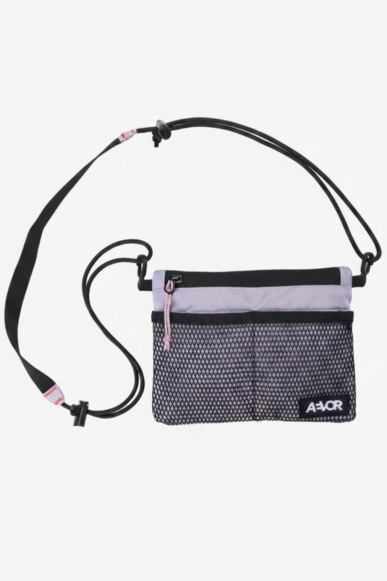 AEVOR-Chest Pouch-Ripstop Lavender-BACKYARD