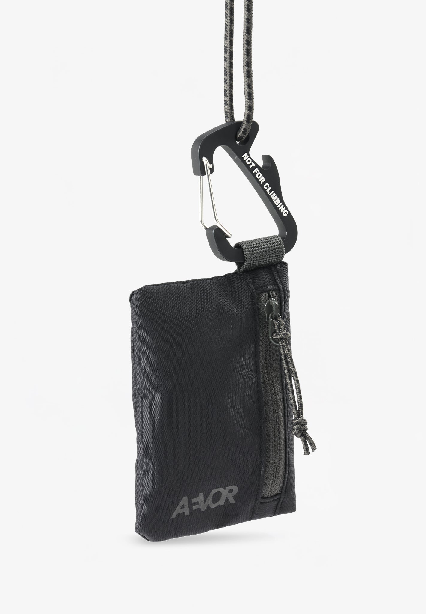AEVOR - Explore Wallet - Ripstop Charcoal Black - BACKYARD