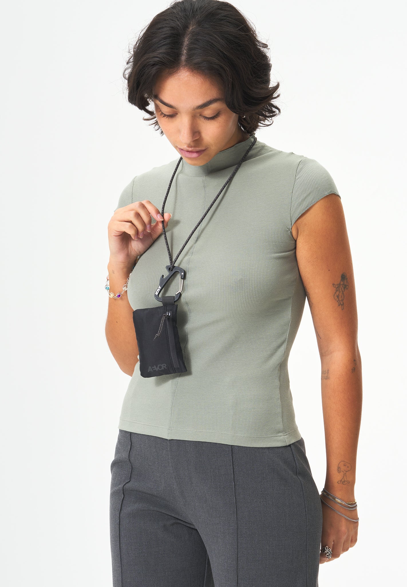 AEVOR - Explore Wallet - Ripstop Charcoal Black - BACKYARD