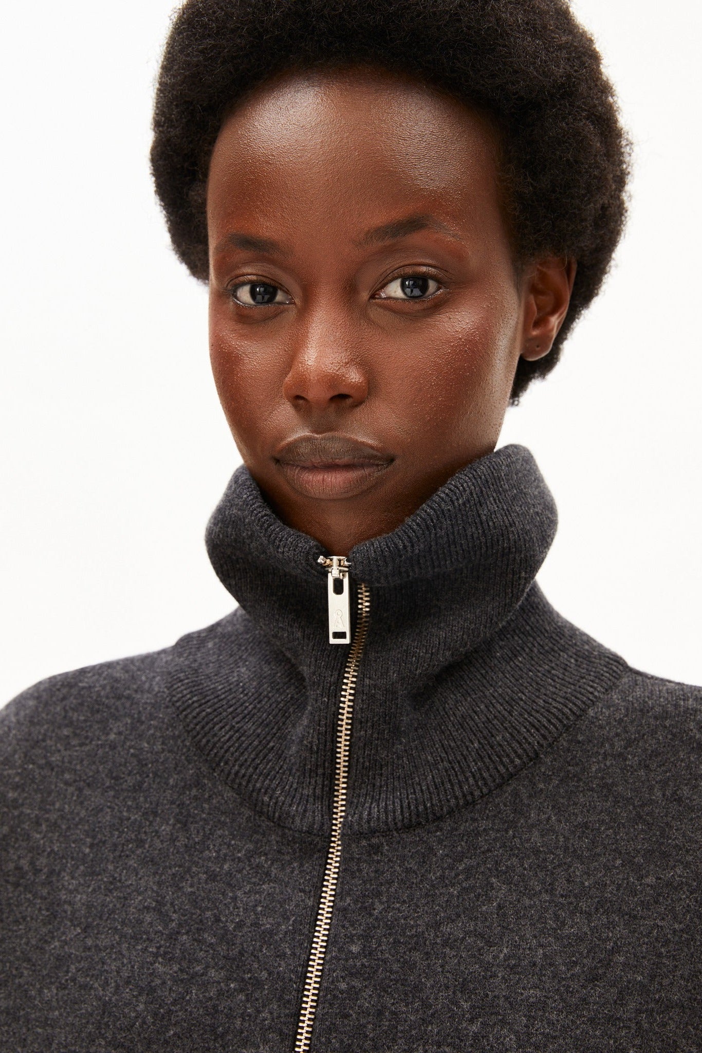Cotton-Wool Knit Jacket