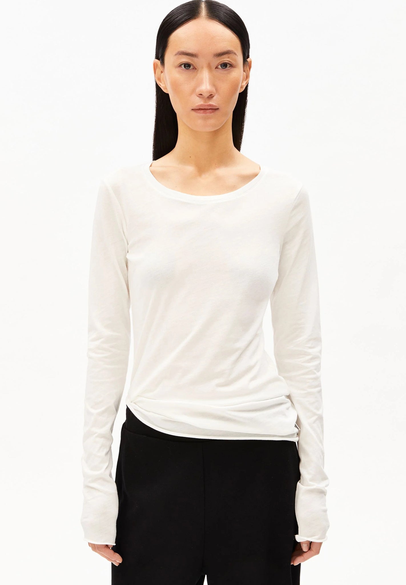 ARMEDANGELS - Einiaara Soft - Off White - BACKYARD