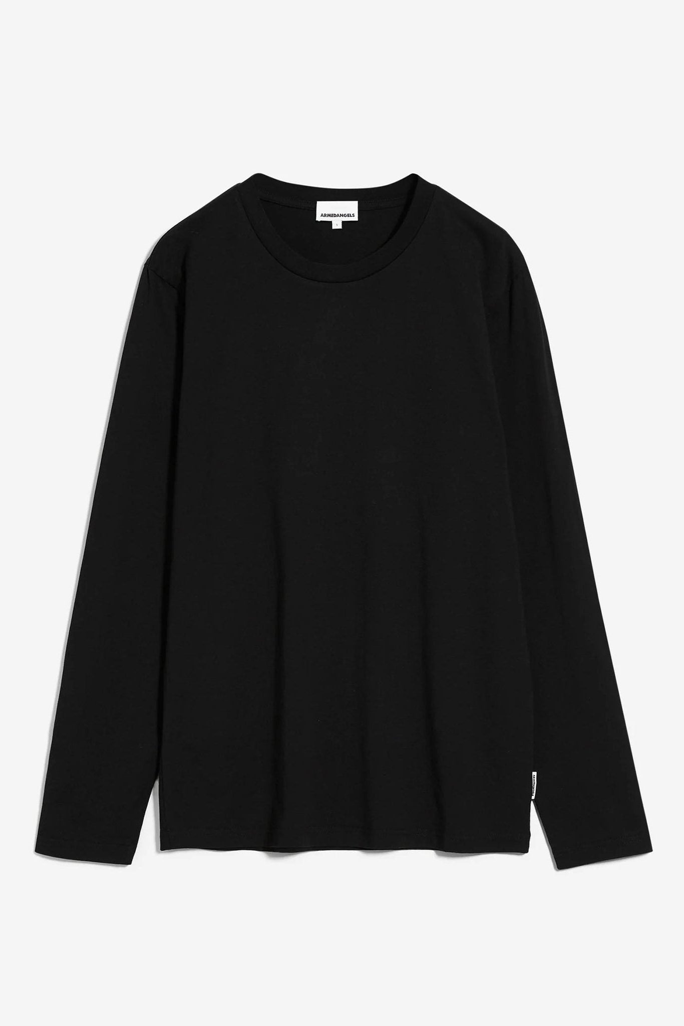 ARMEDANGELS - Jaames Longsleeve - Black - BACKYARD