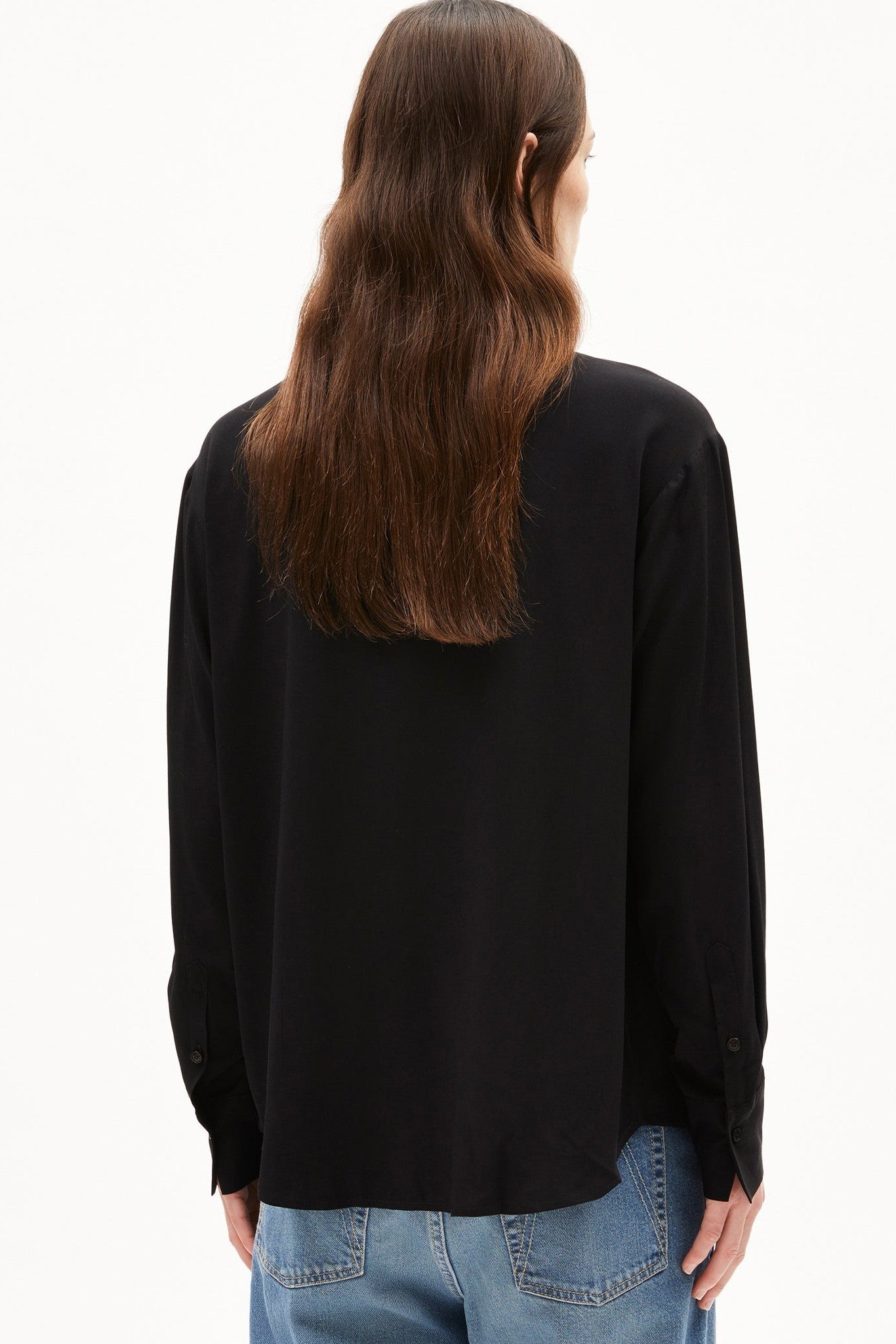 ARMEDANGELS - Larisaana Longsleeve - Black - BACKYARD