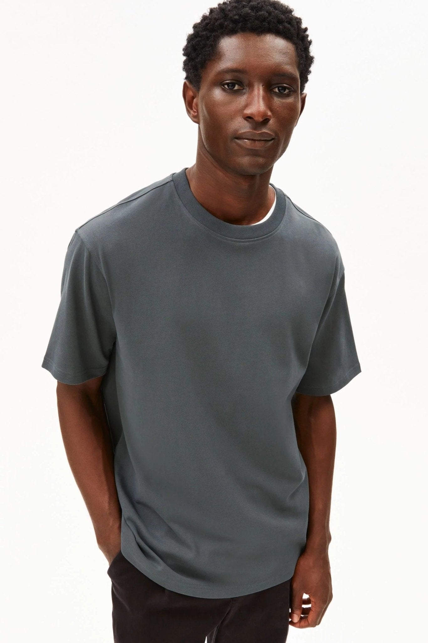 ARMEDANGELS - Maarkos Heavy Weight - Space Steel - BACKYARD