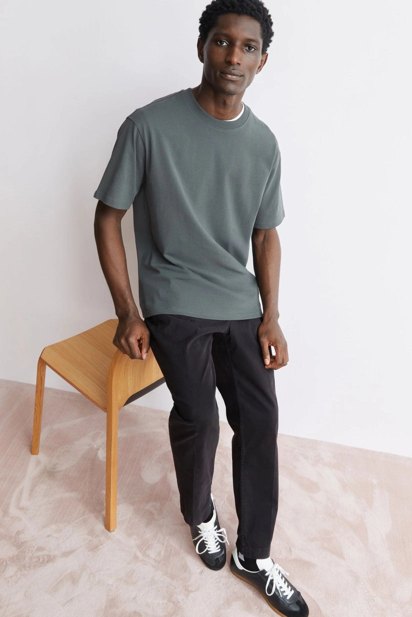 ARMEDANGELS - Maarkos Heavy Weight - Space Steel - BACKYARD