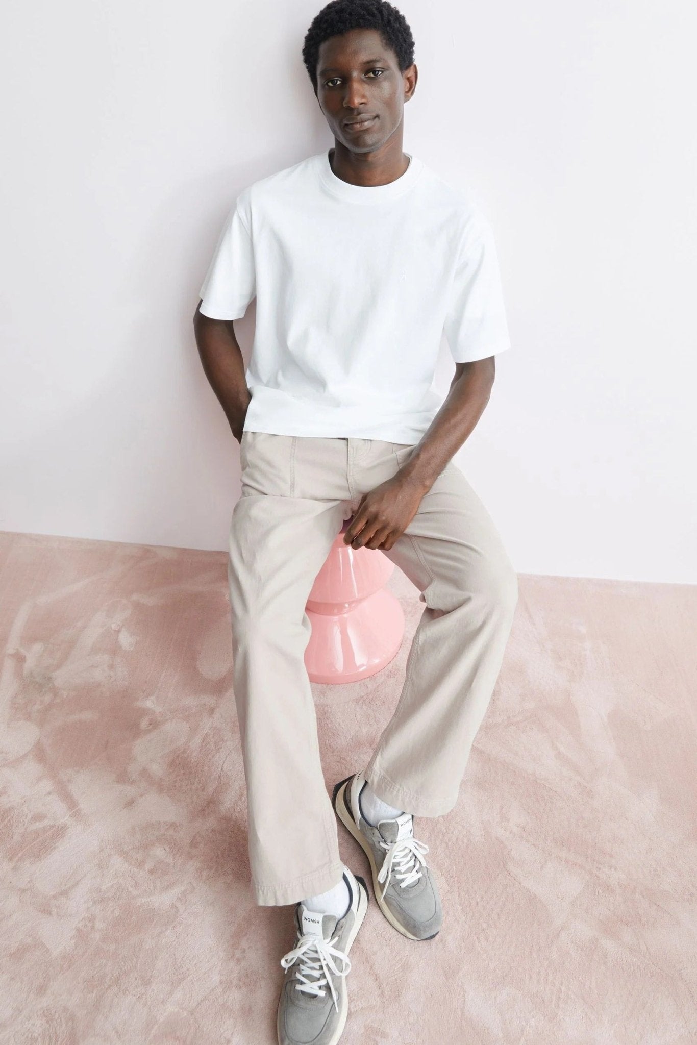 ARMEDANGELS - Maarkos Heavy Weight - White - BACKYARD