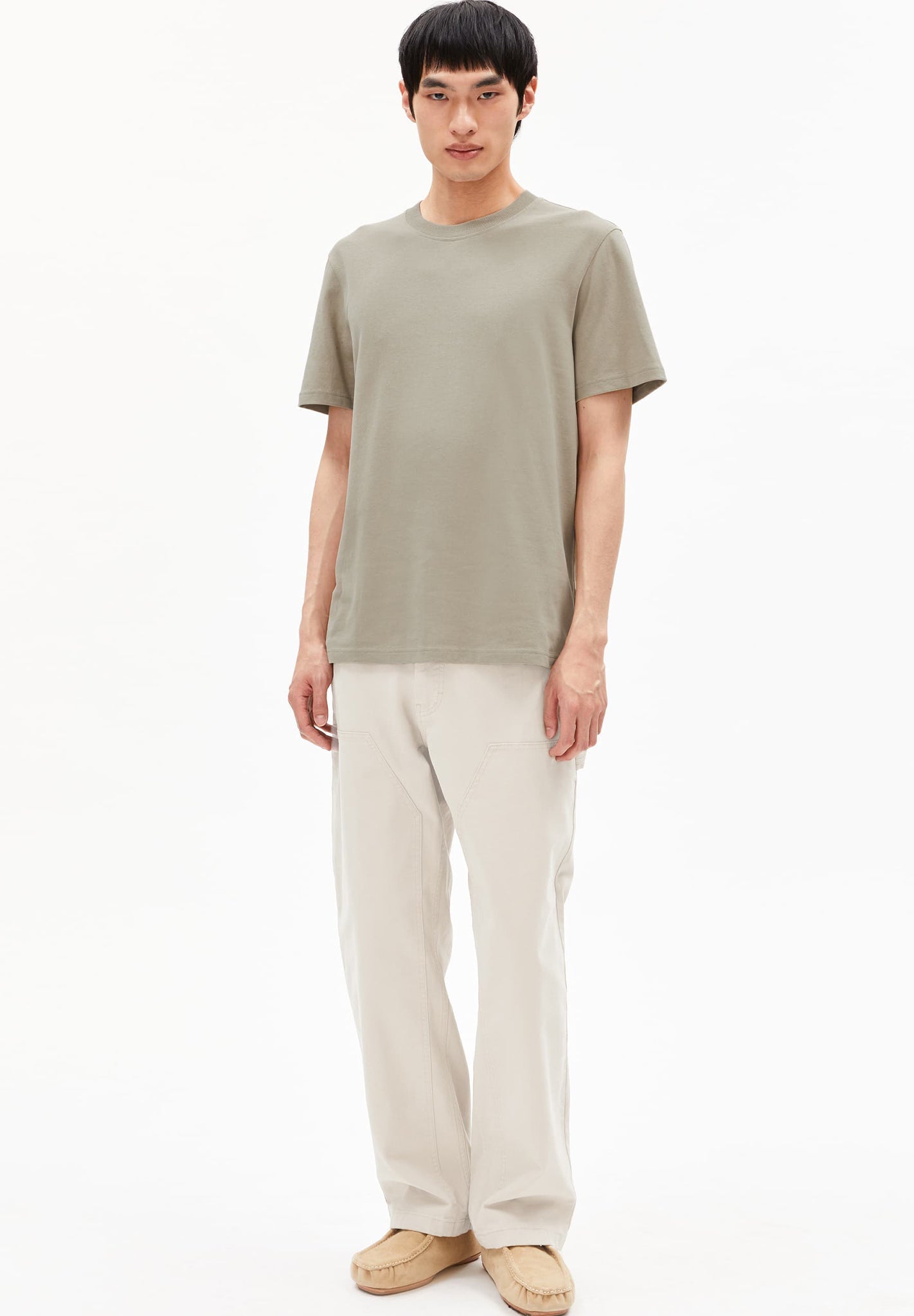 ARMEDANGELS - Maarkos - Light Sage - BACKYARD