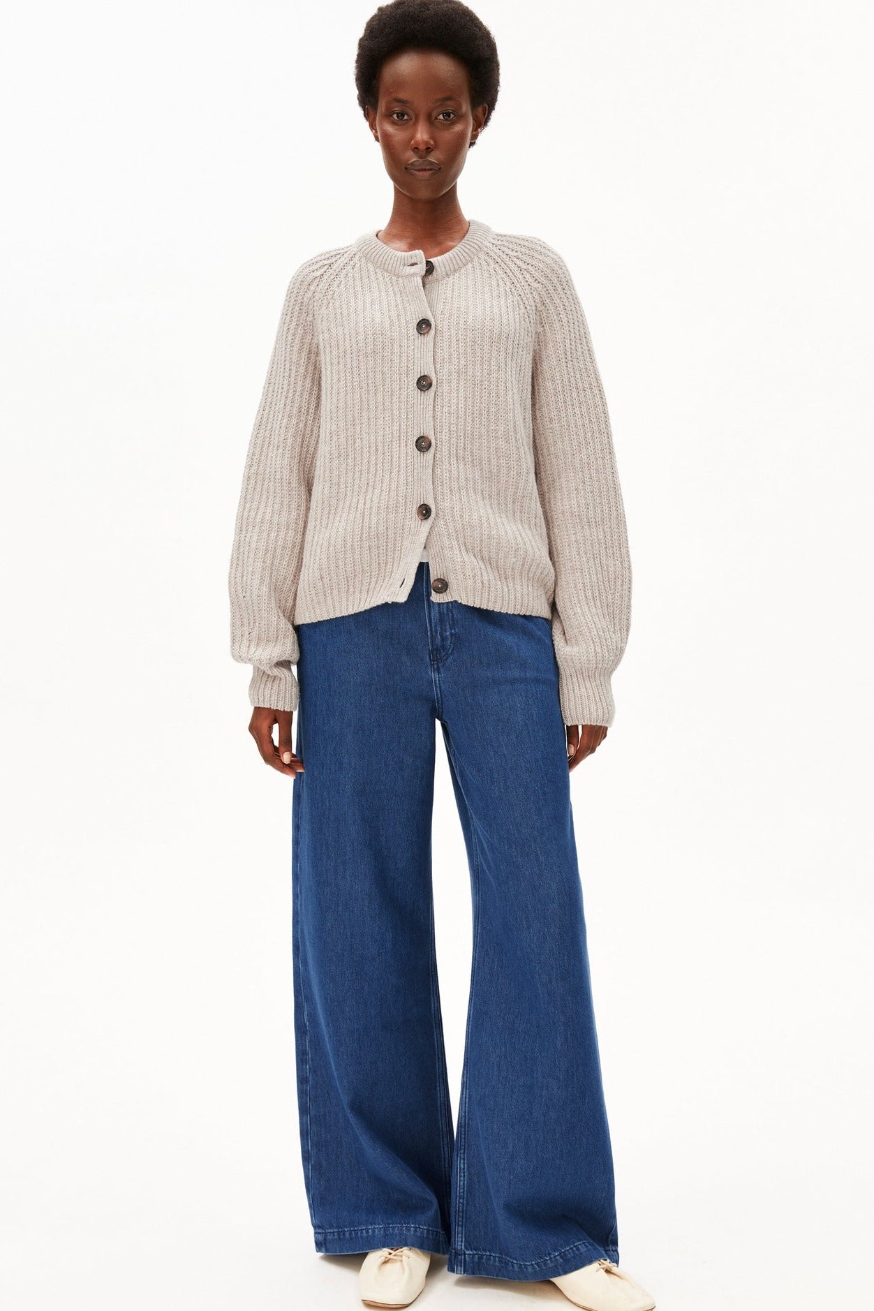 Rib Knit Cardigan