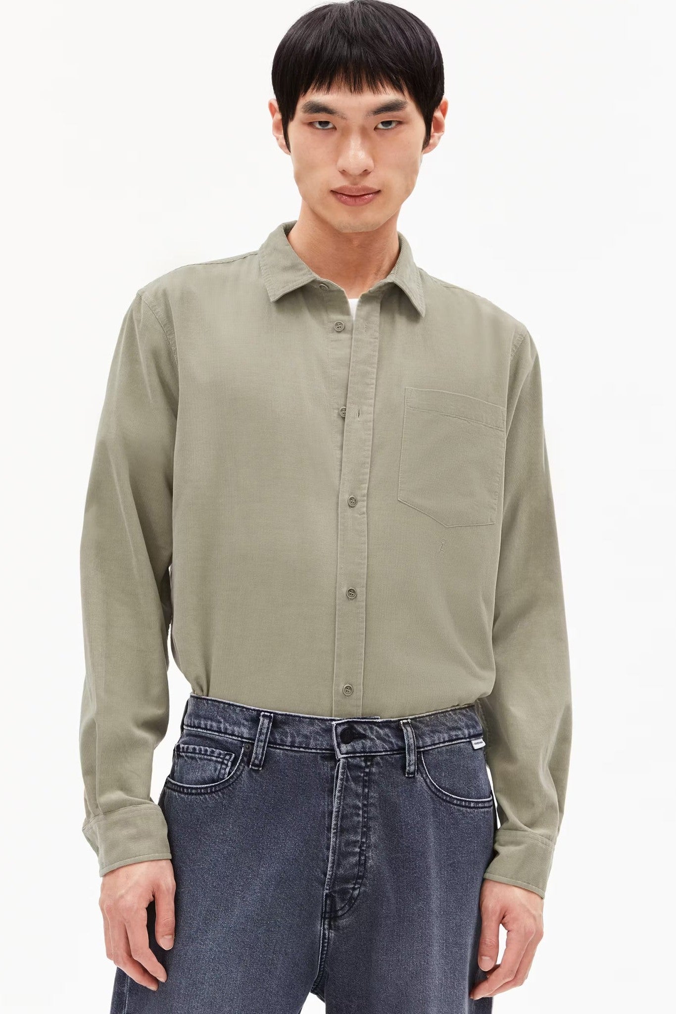 ARMEDANGELS - Saamy - Light Sage - BACKYARD