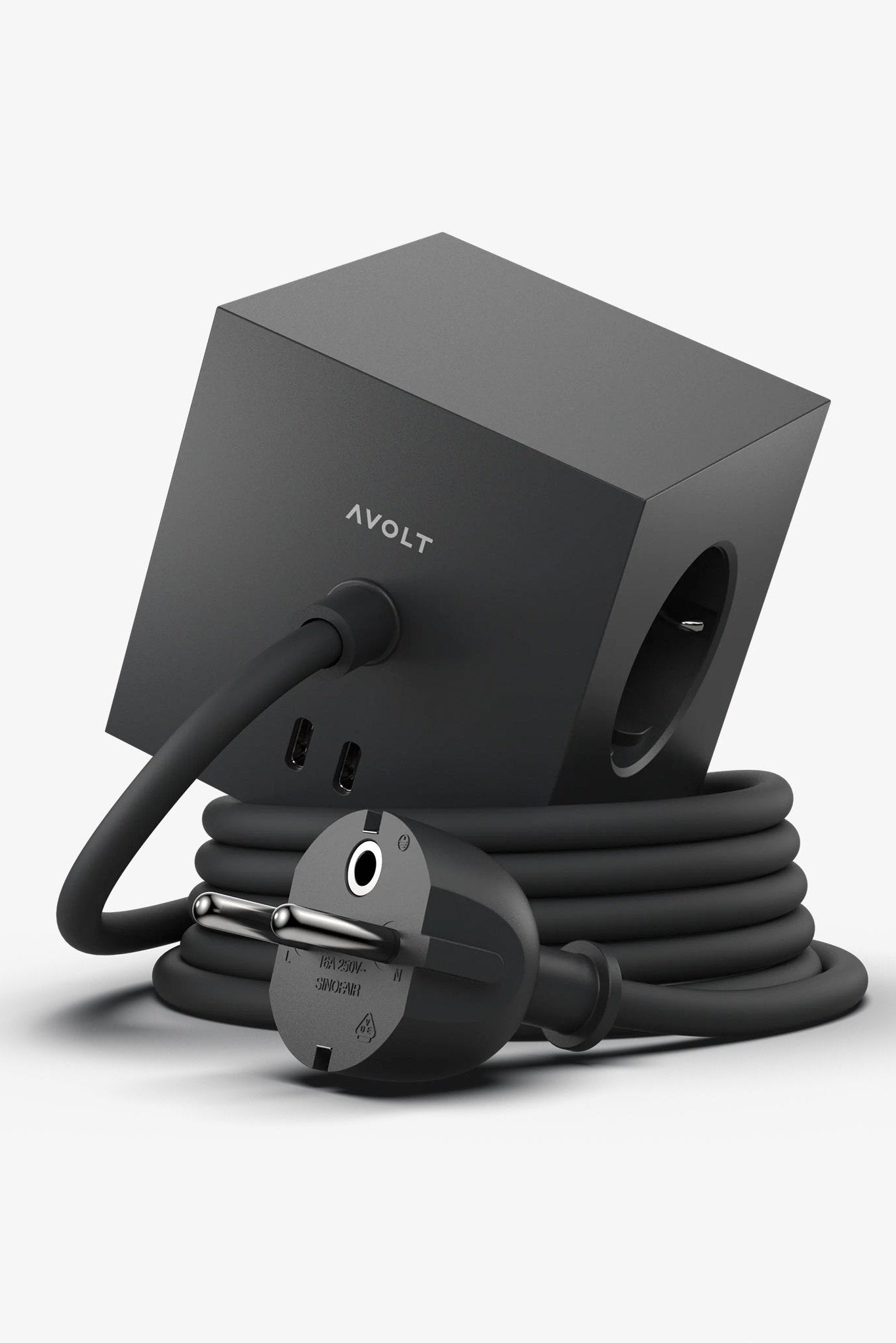 AVOLT - Square 1 USB - C & Magnet - Stockholm Black - BACKYARD