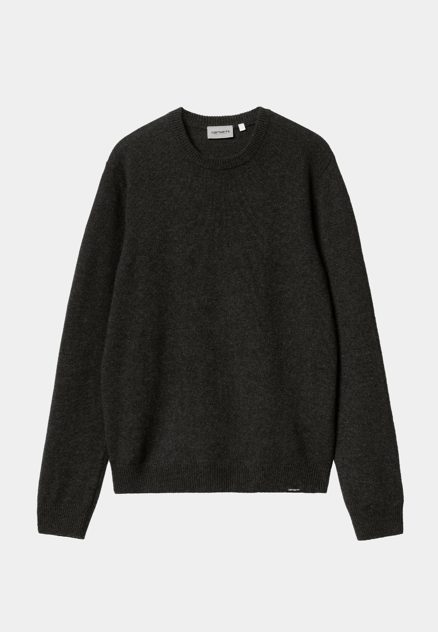 CARHARTT WIP - Alten Sweater - Black Heather - BACKYARD