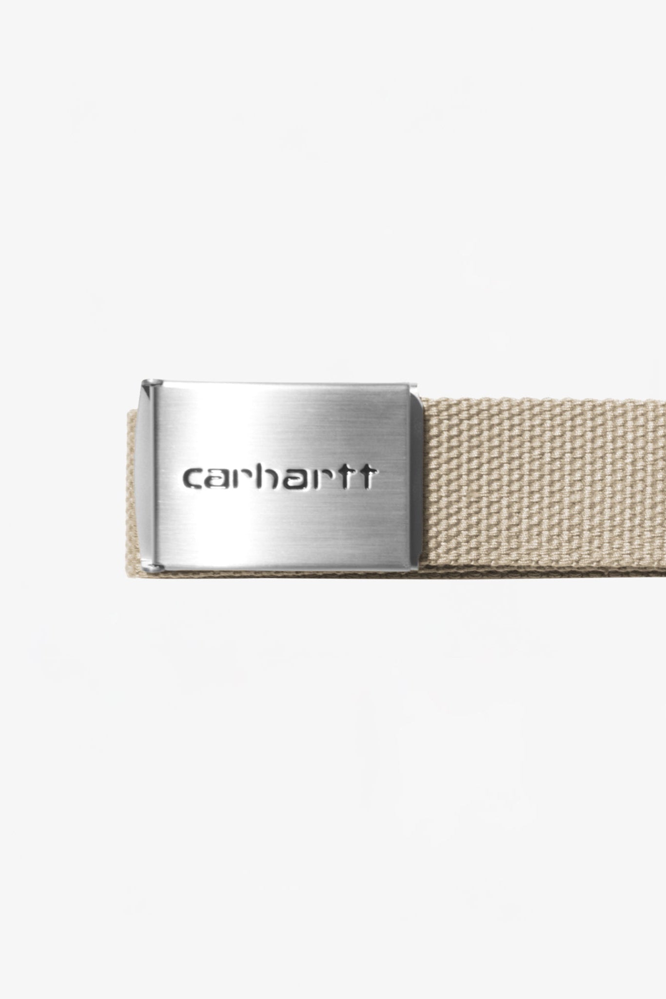 CARHARTT WIP - Clip Belt Chrome - Wall - BACKYARD