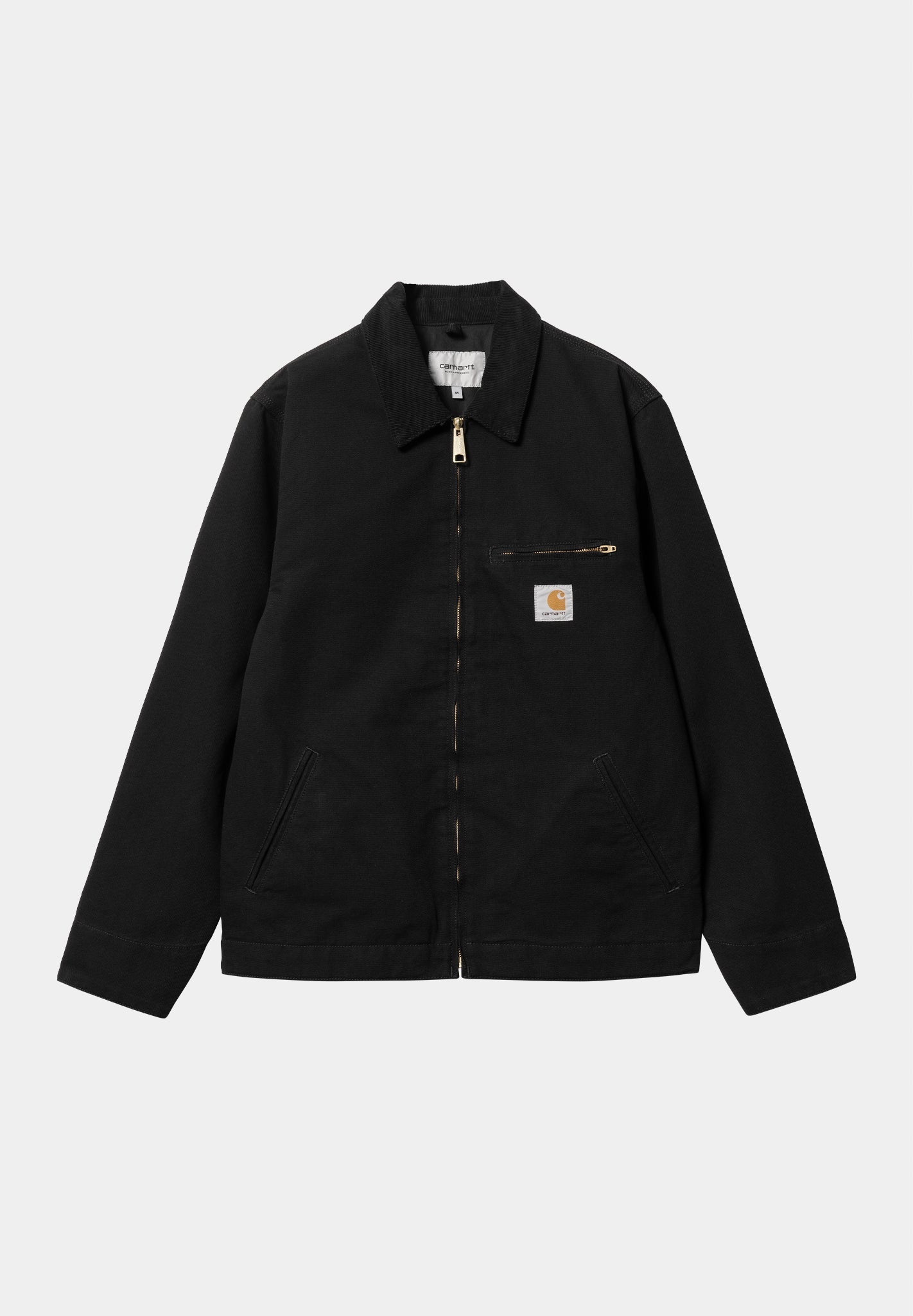 CARHARTT WIP - Detroit Jacket - Black Black Rinsed - BACKYARD
