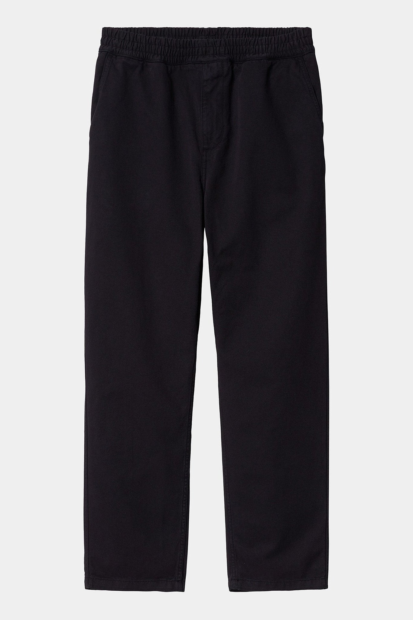 CARHARTT WIP - Flint Pant - Black Garment Dyed - BACKYARD