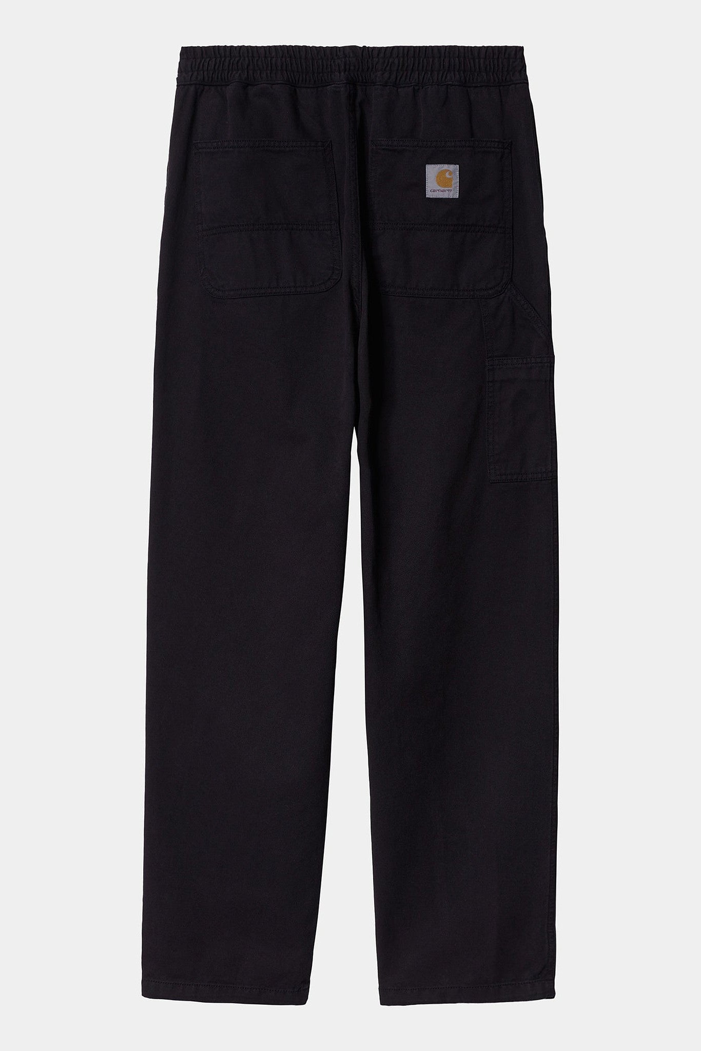 CARHARTT WIP - Flint Pant - Black Garment Dyed - BACKYARD