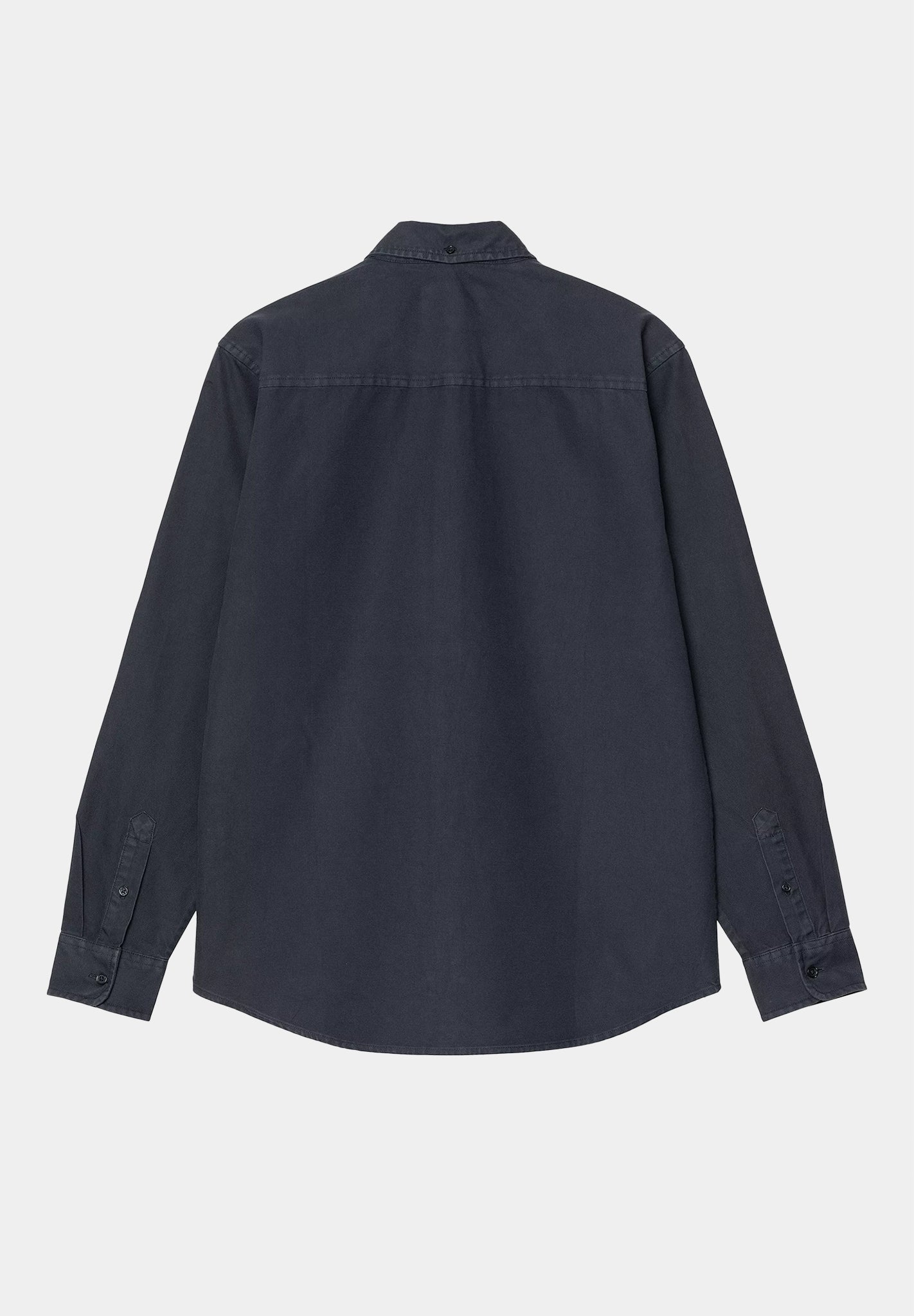 CARHARTT WIP - L/S Bolton Shirt - Mizar Garment Dyed - BACKYARD