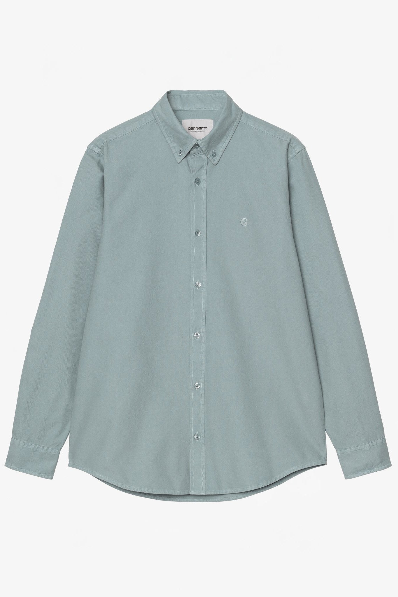 CARHARTT WIP - L/S Bolton Shirt - Citadel - BACKYARD