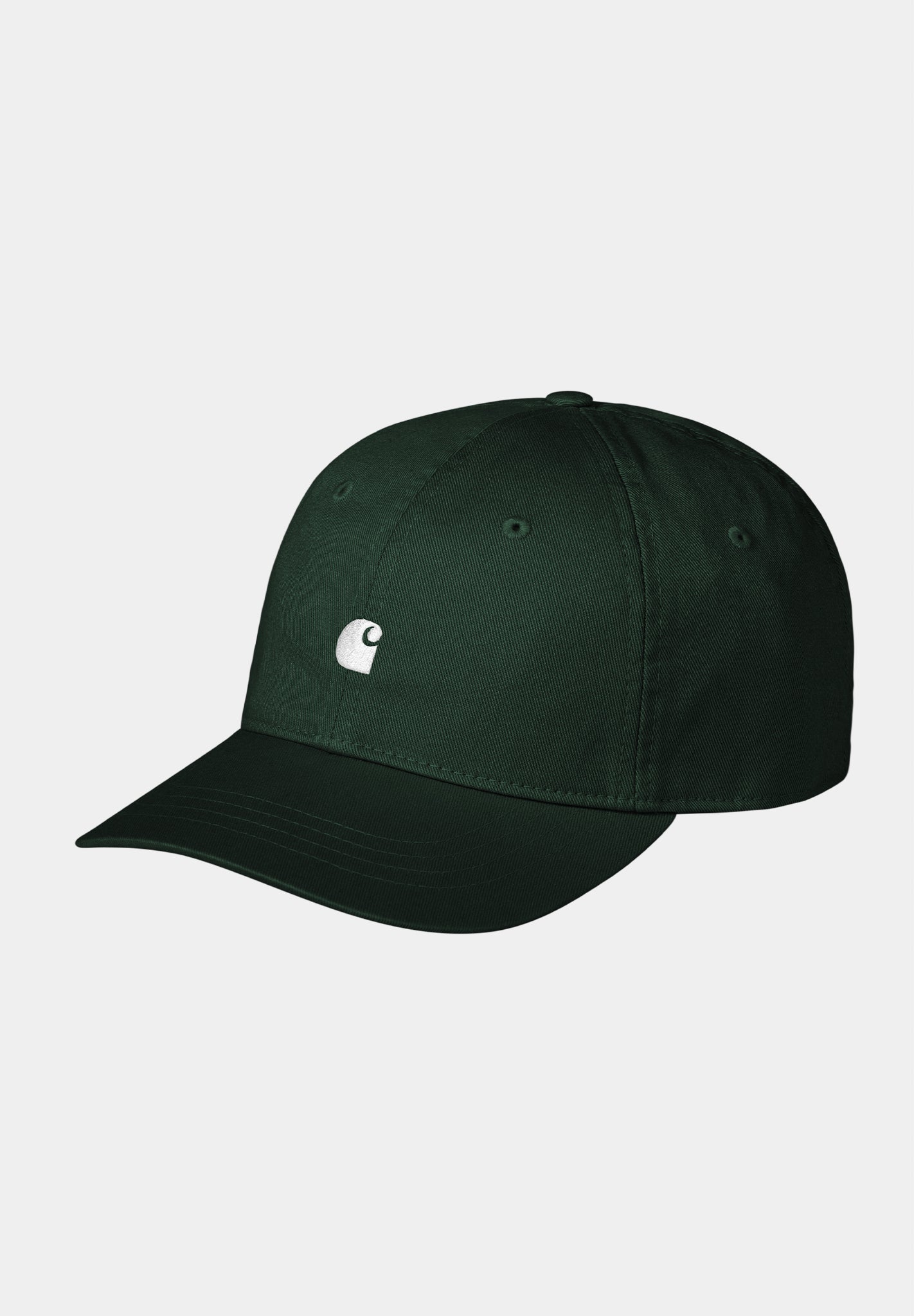 CARHARTT WIP - Madison Logo Cap - Conifer White - BACKYARD