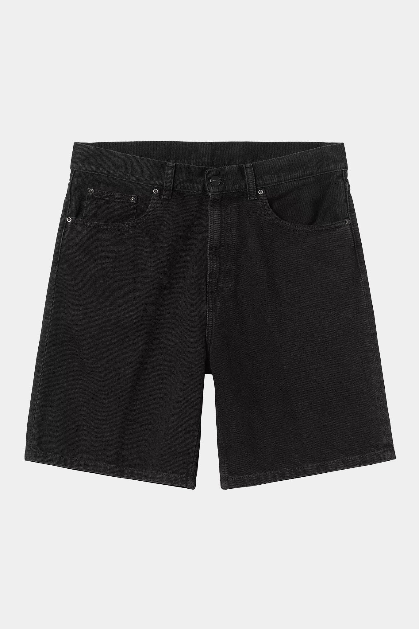 CARHARTT WIP - Nolan Short - Black Stone Washed - BACKYARD