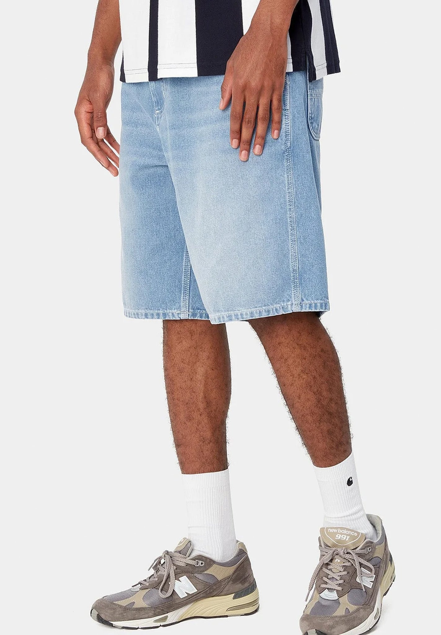 CARHARTT WIP - Simple Short - Blue Light True Washed - BACKYARD