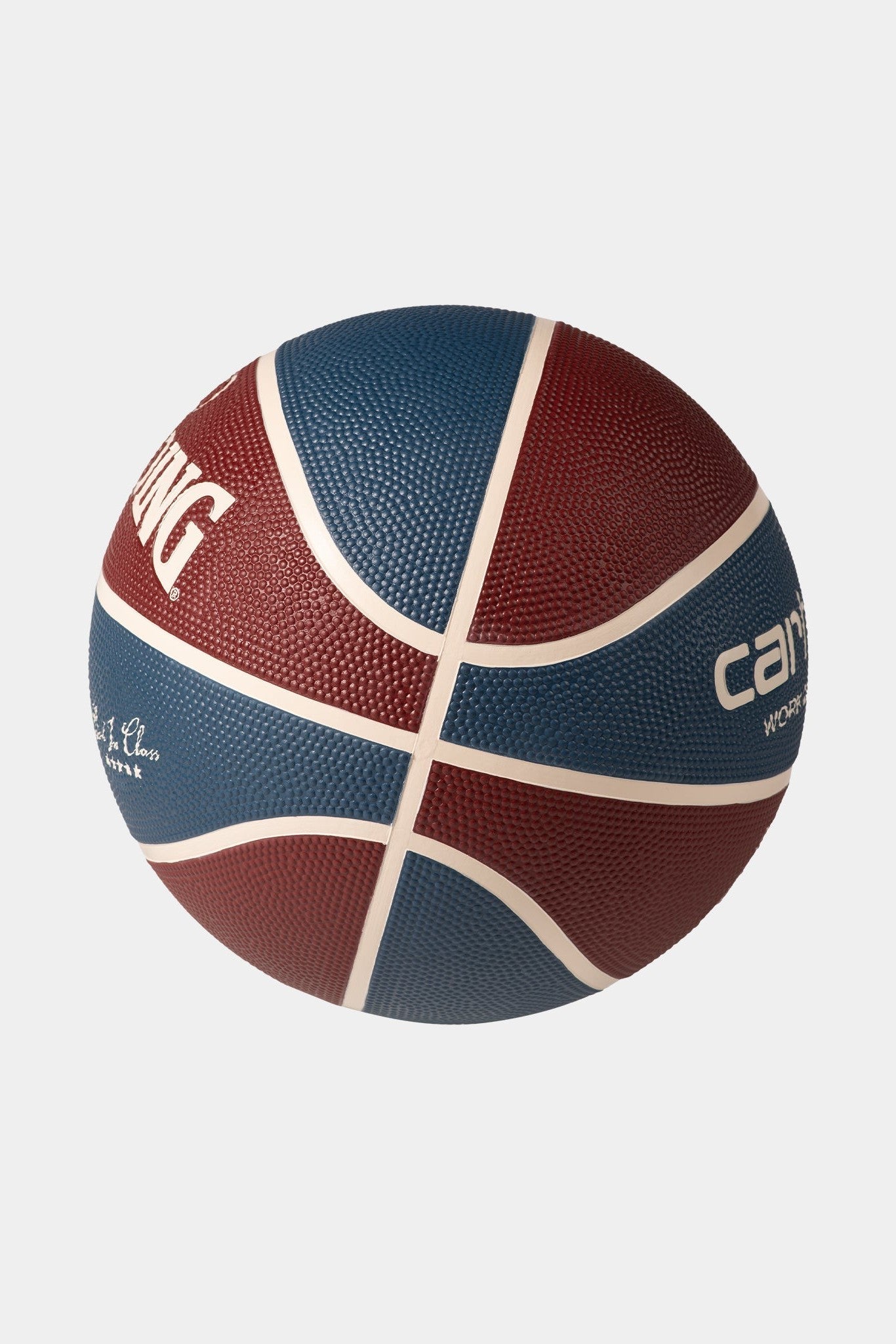 CARHARTT WIP - Spalding for Carhartt WIP Basketball - Mulberry Dusky Blue Naturel - BACKYARD