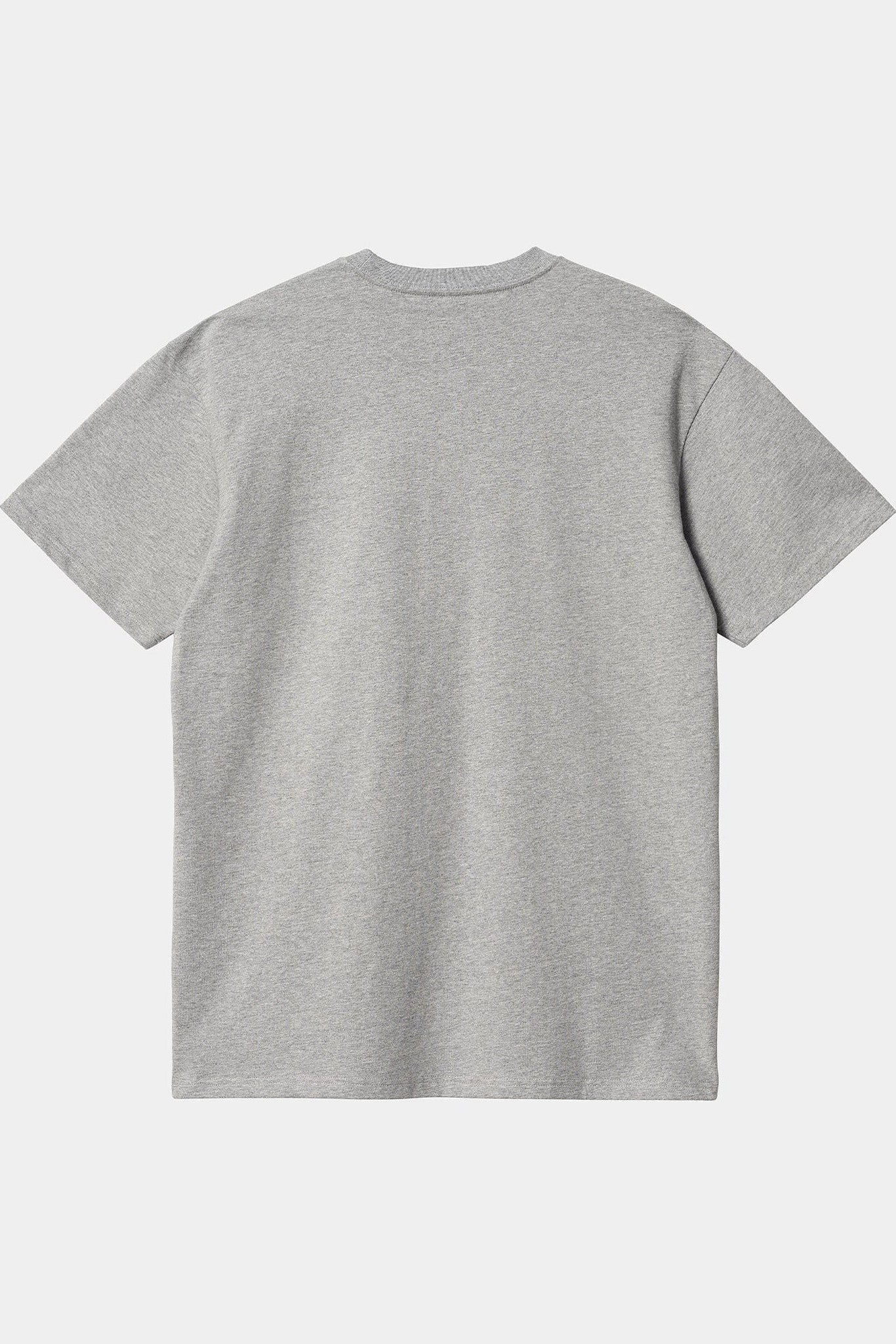 CARHARTT WIP - S/S Chase T-Shirt - Grey Heather Gold - BACKYARD