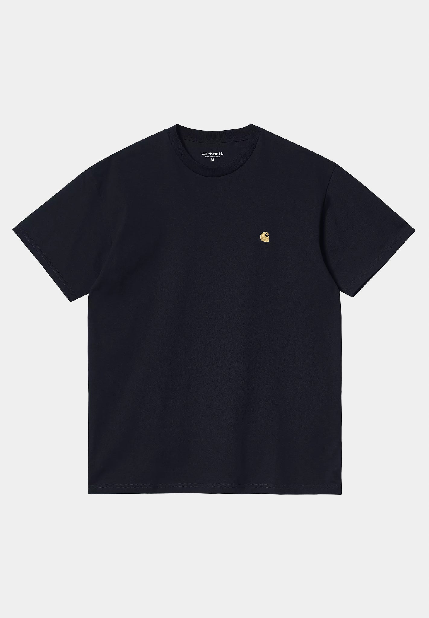 CARHARTT WIP - S/S Chase T-Shirt - Dark Navy Gold - BACKYARD