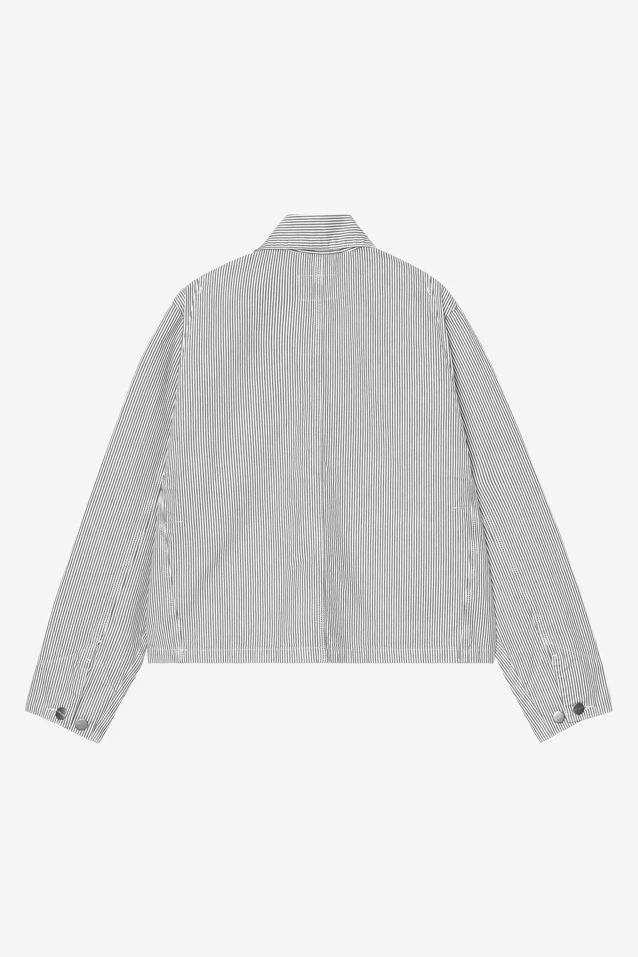 CARHARTT WIP - W' Mercer Chore Coat - Mercer Stripe Graphite Wax Stone - BACKYARD