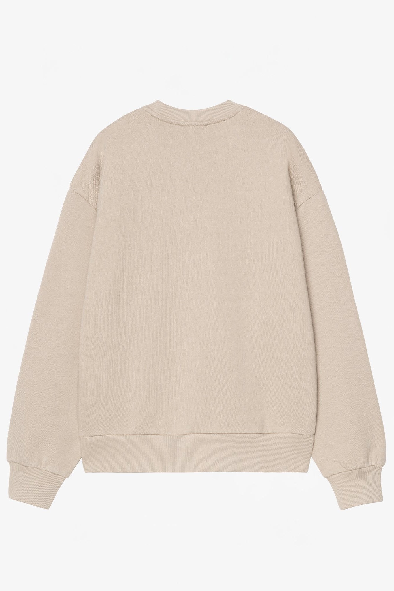 CARHARTT WIP - Women W' Casey Sweatshirt - Fleur De Sel Silver - BACKYARD