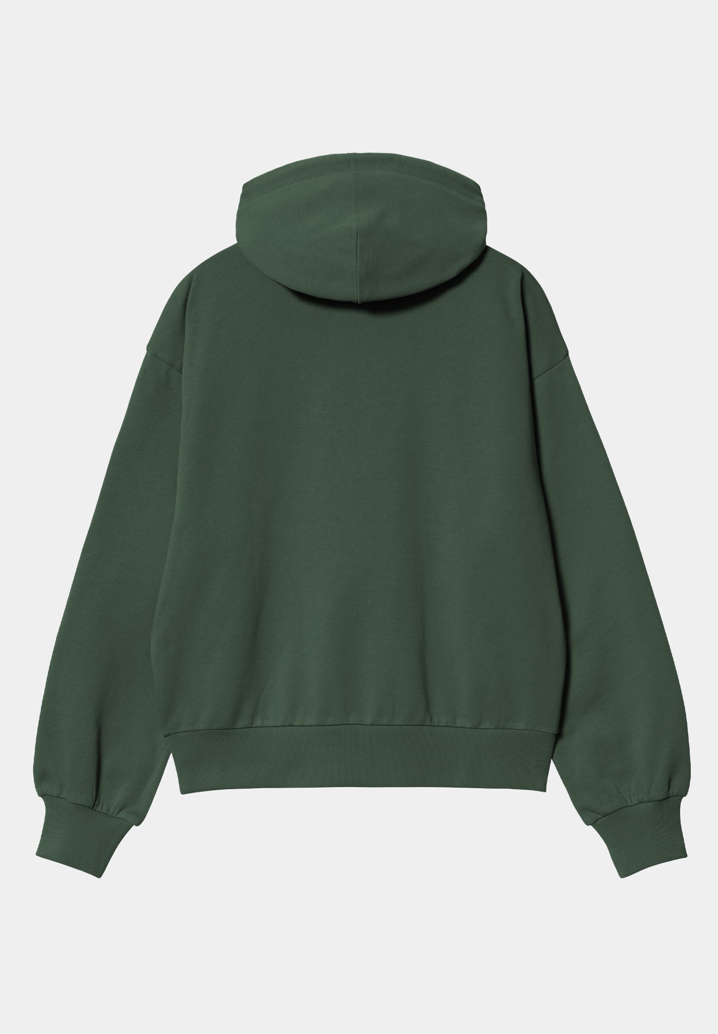 CARHARTT WIP - Women W' Hooded Casey Sweatshirt - Sycamore Tree Silver - BACKYARD