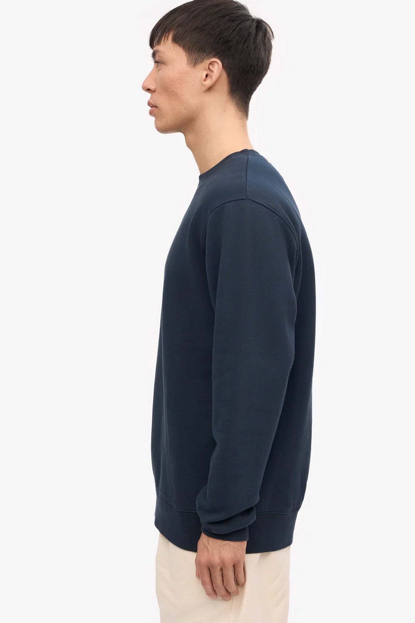 COLORFUL STANDARD - Classic Organic Crew - Navy Blue - BACKYARD