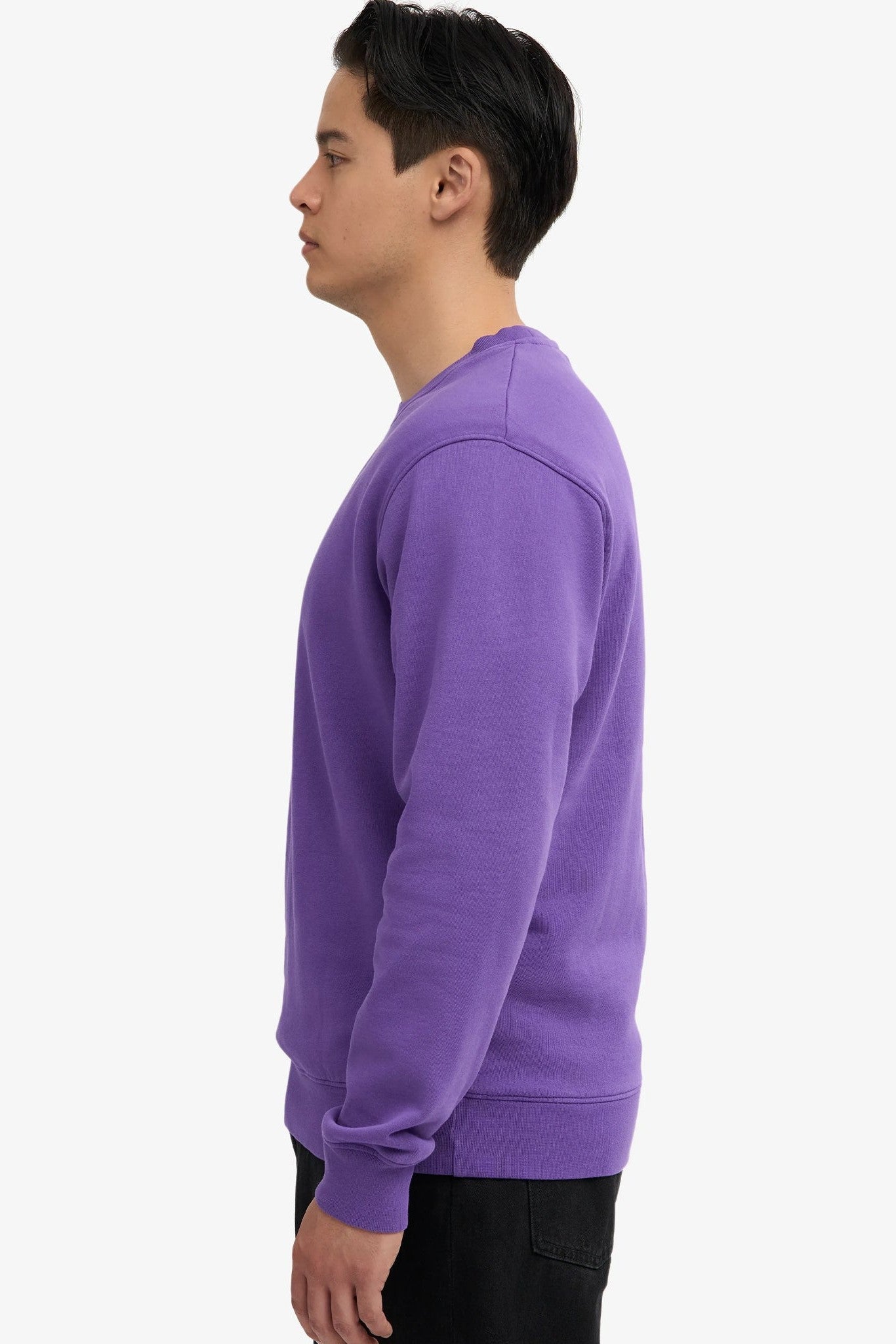 COLORFUL STANDARD - Classic Organic Crew - Ultra Violet - BACKYARD