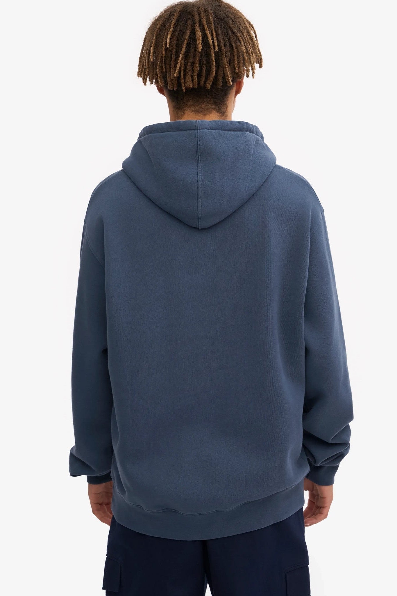 COLORFUL STANDARD - Classic Organic Hood - Petrol Blue - BACKYARD