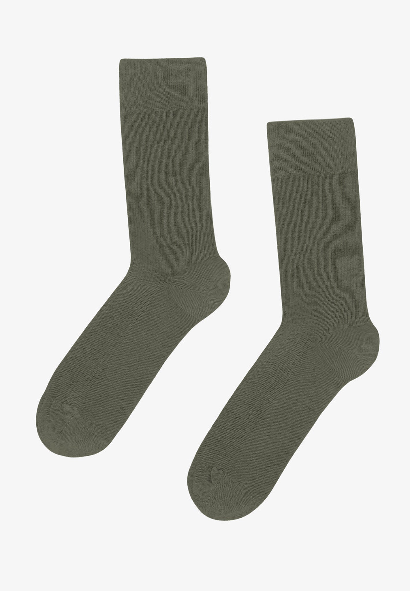 COLORFUL STANDARD - Classic Organic Sock - Dusty Olive - BACKYARD