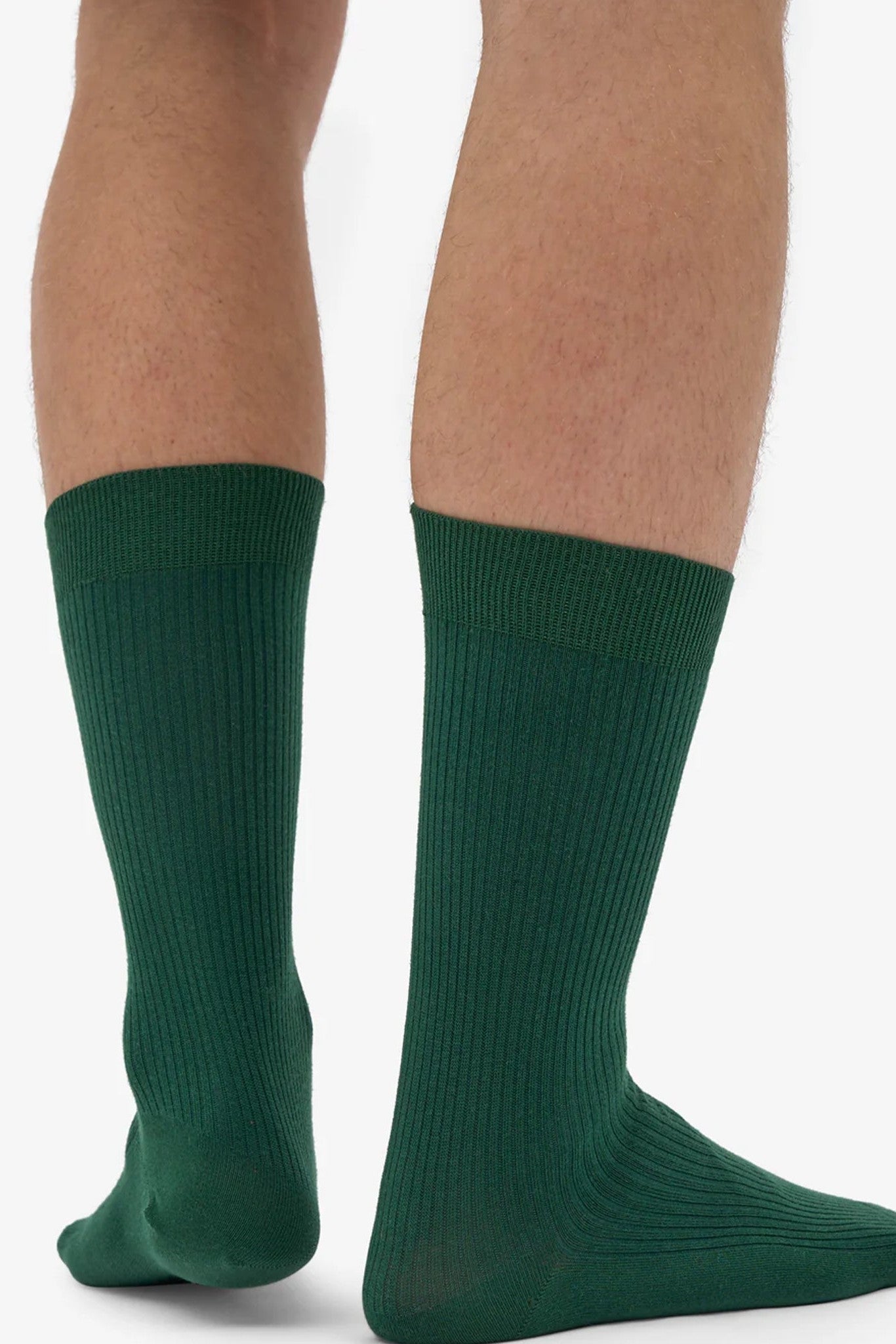 COLORFUL STANDARD - Classic Organic Sock - Emerald Green - BACKYARD