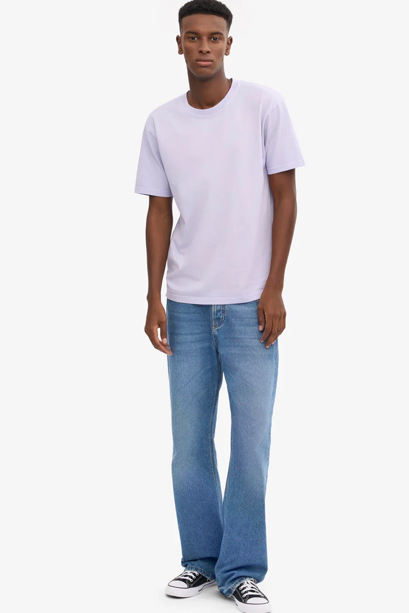 COLORFUL STANDARD - Classic Organic Tee - Soft Lavender - BACKYARD