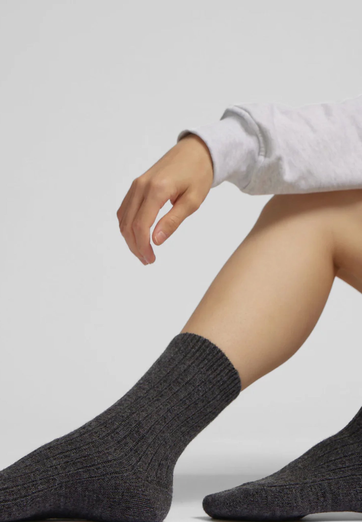 COLORFUL STANDARD - Merino Wool Blend Sock - Dusty Olive - BACKYARD