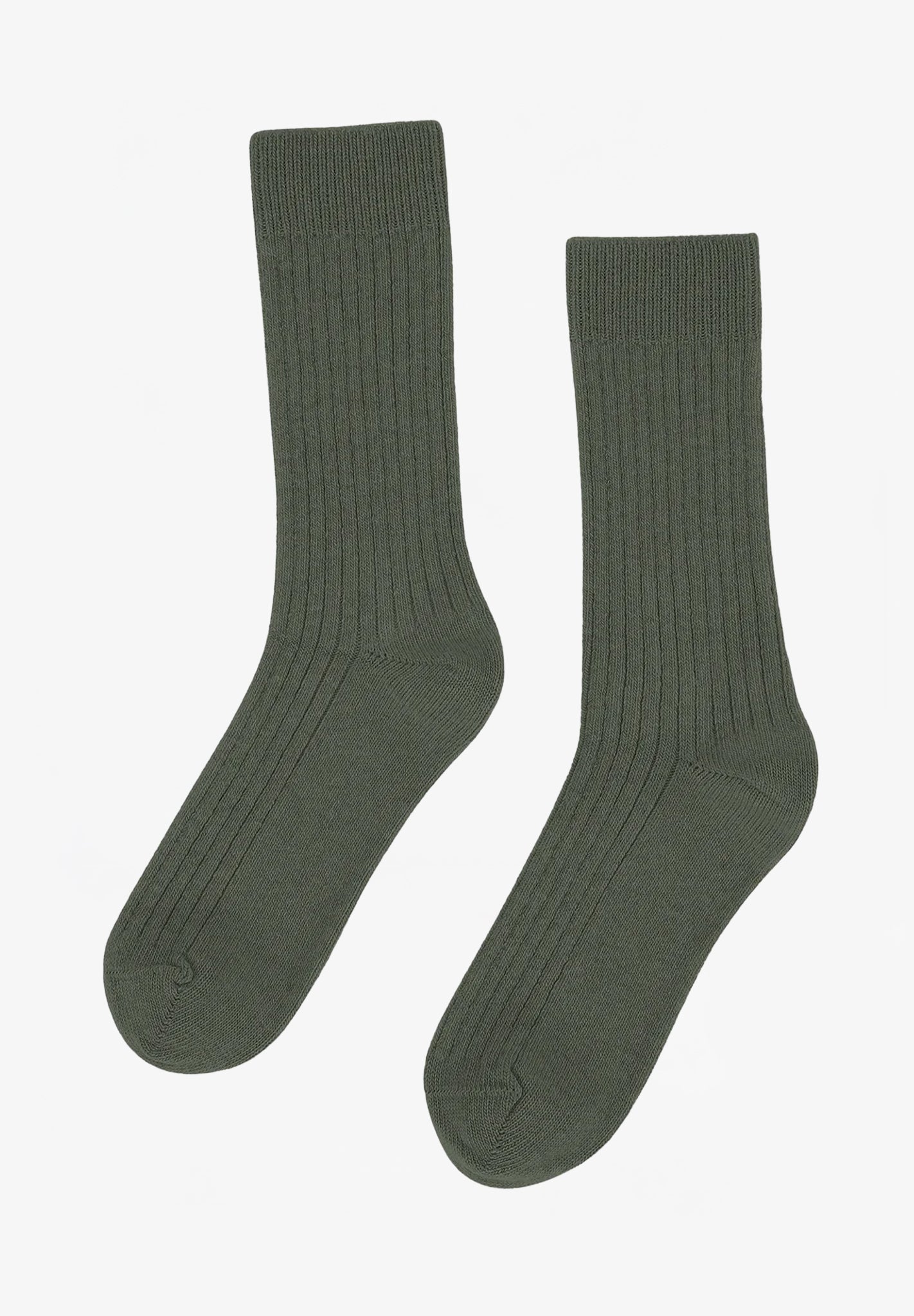 COLORFUL STANDARD - Merino Wool Blend Sock - Dusty Olive - BACKYARD