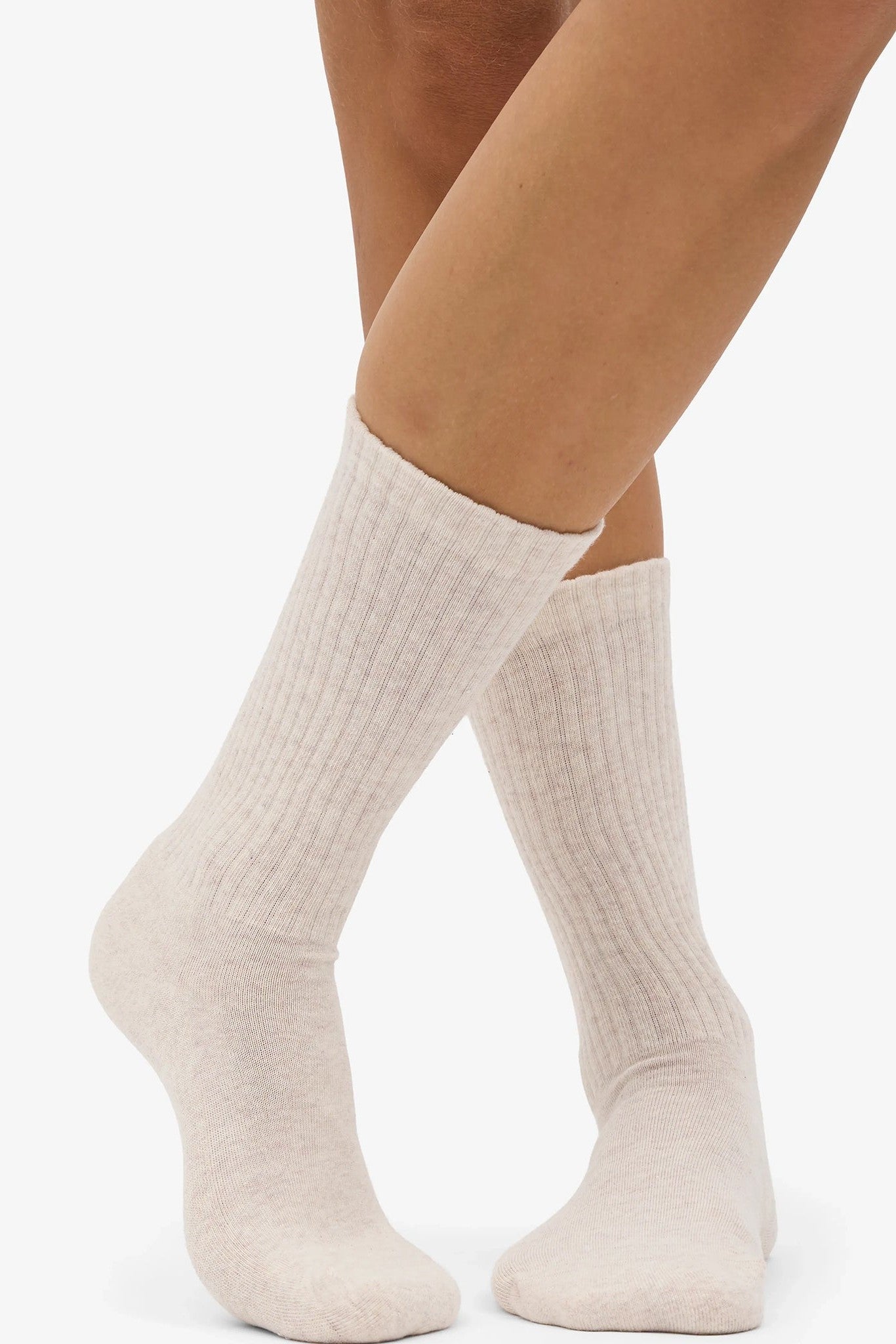 COLORFUL STANDARD - Organic Active Sock - Ivory White - BACKYARD