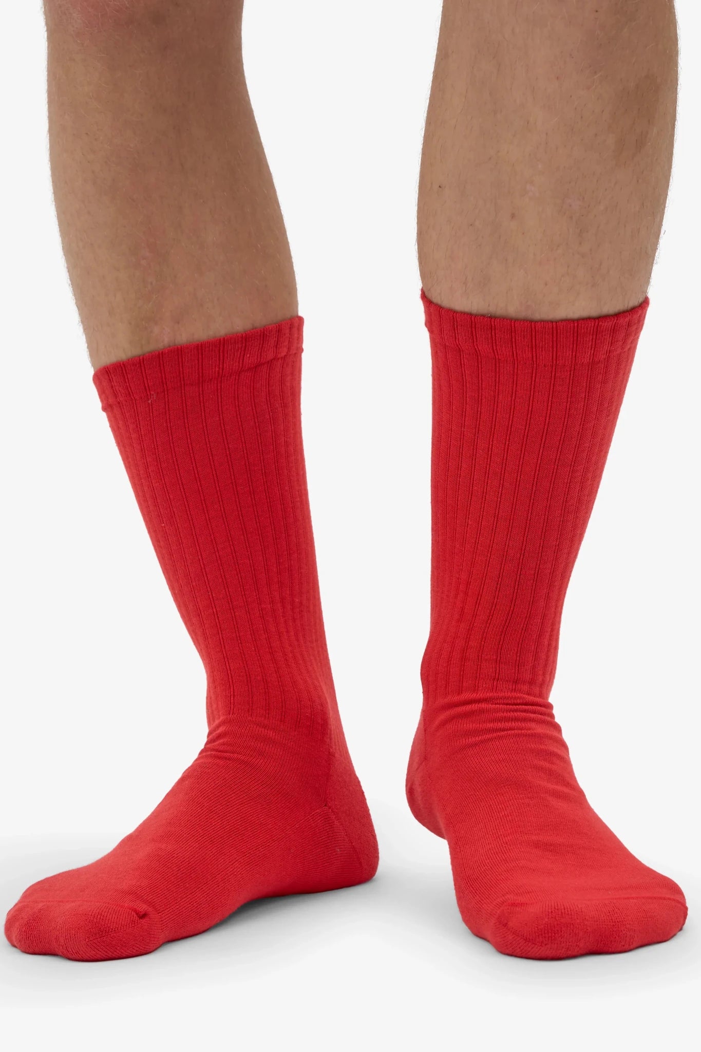 COLORFUL STANDARD - Organic Active Sock - Red Tangerine - BACKYARD