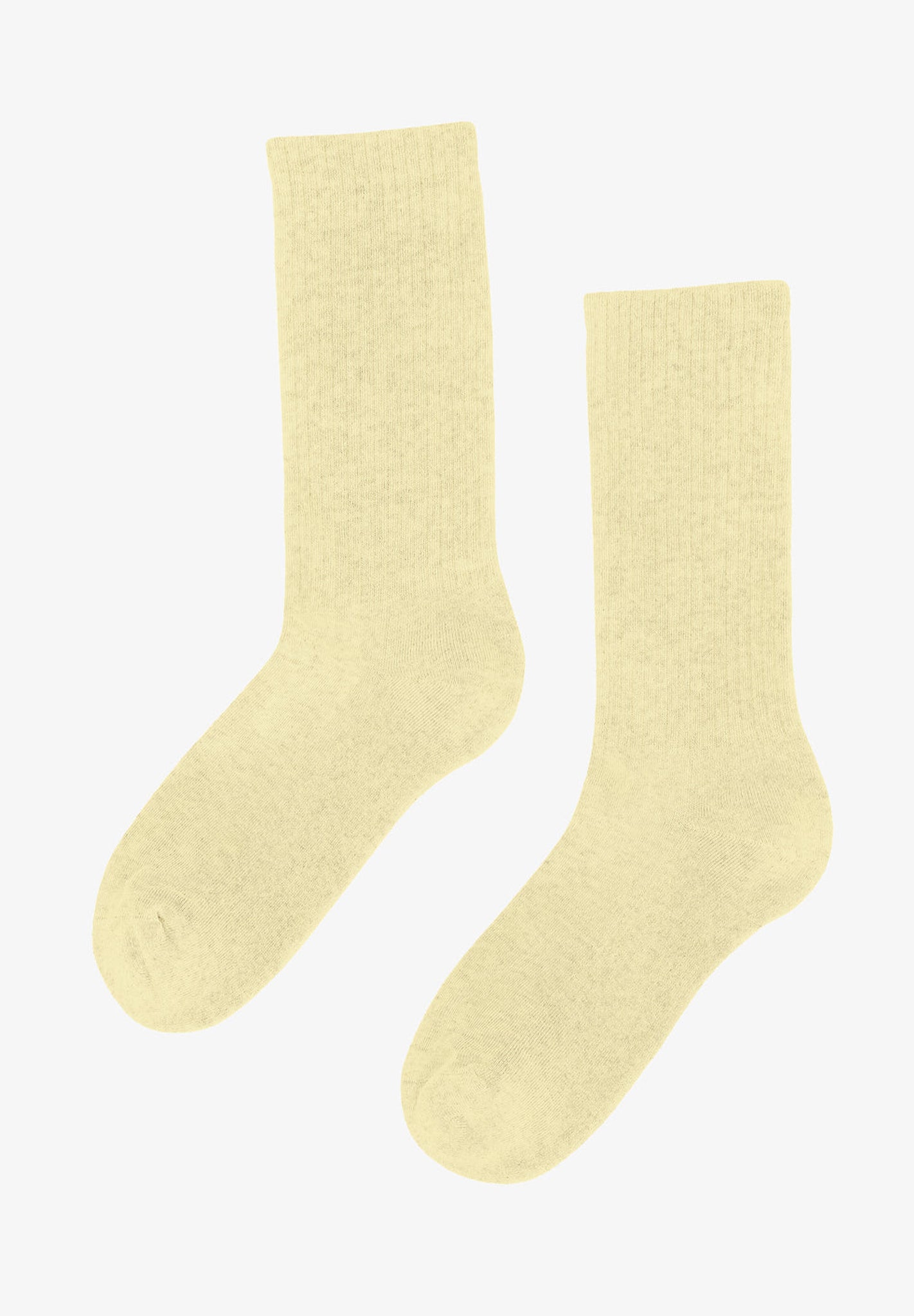 COLORFUL STANDARD - Organic Active Sock - Soft Yellow - BACKYARD