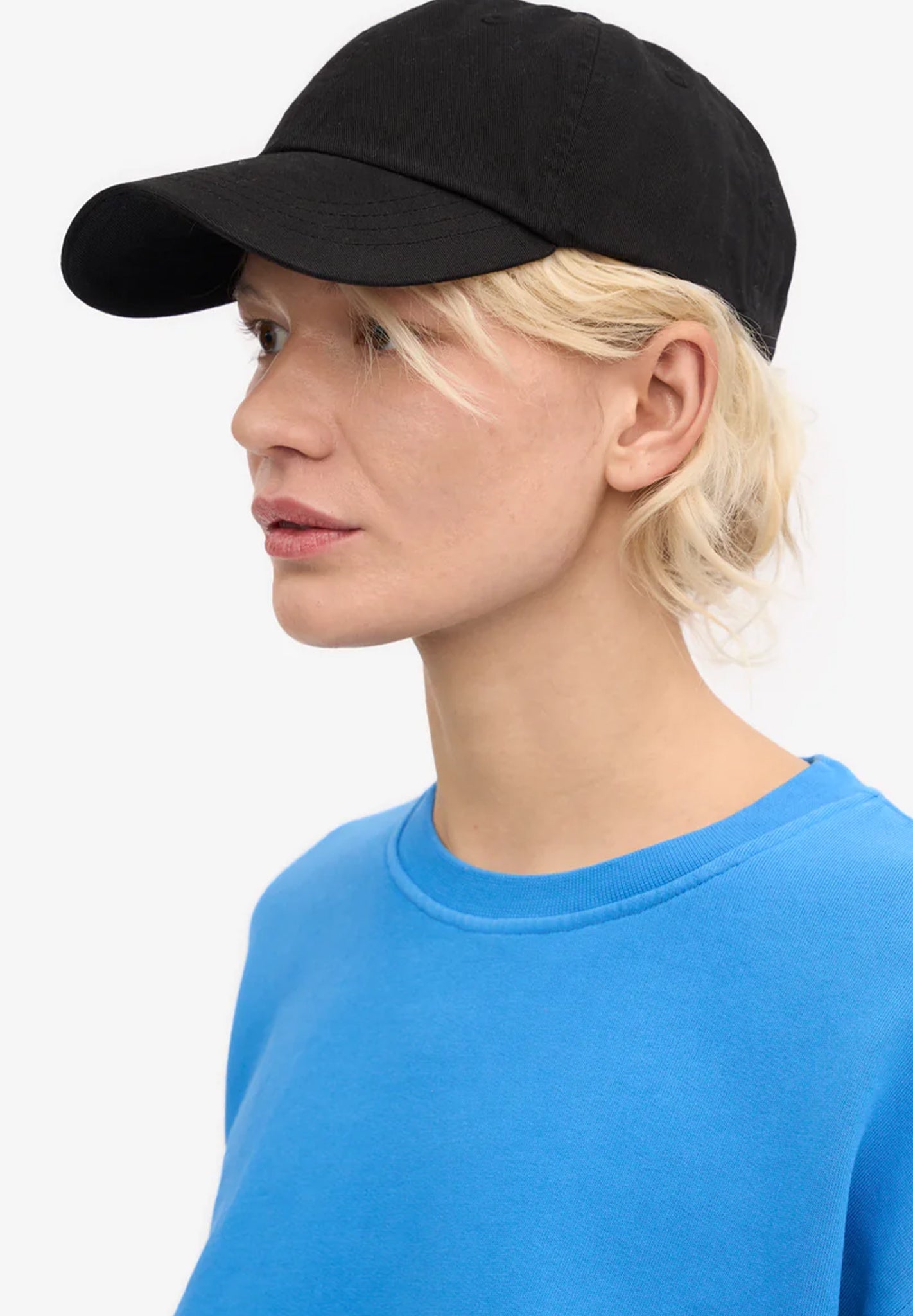 COLORFUL STANDARD - Organic Cotton Cap - Deep Black - BACKYARD