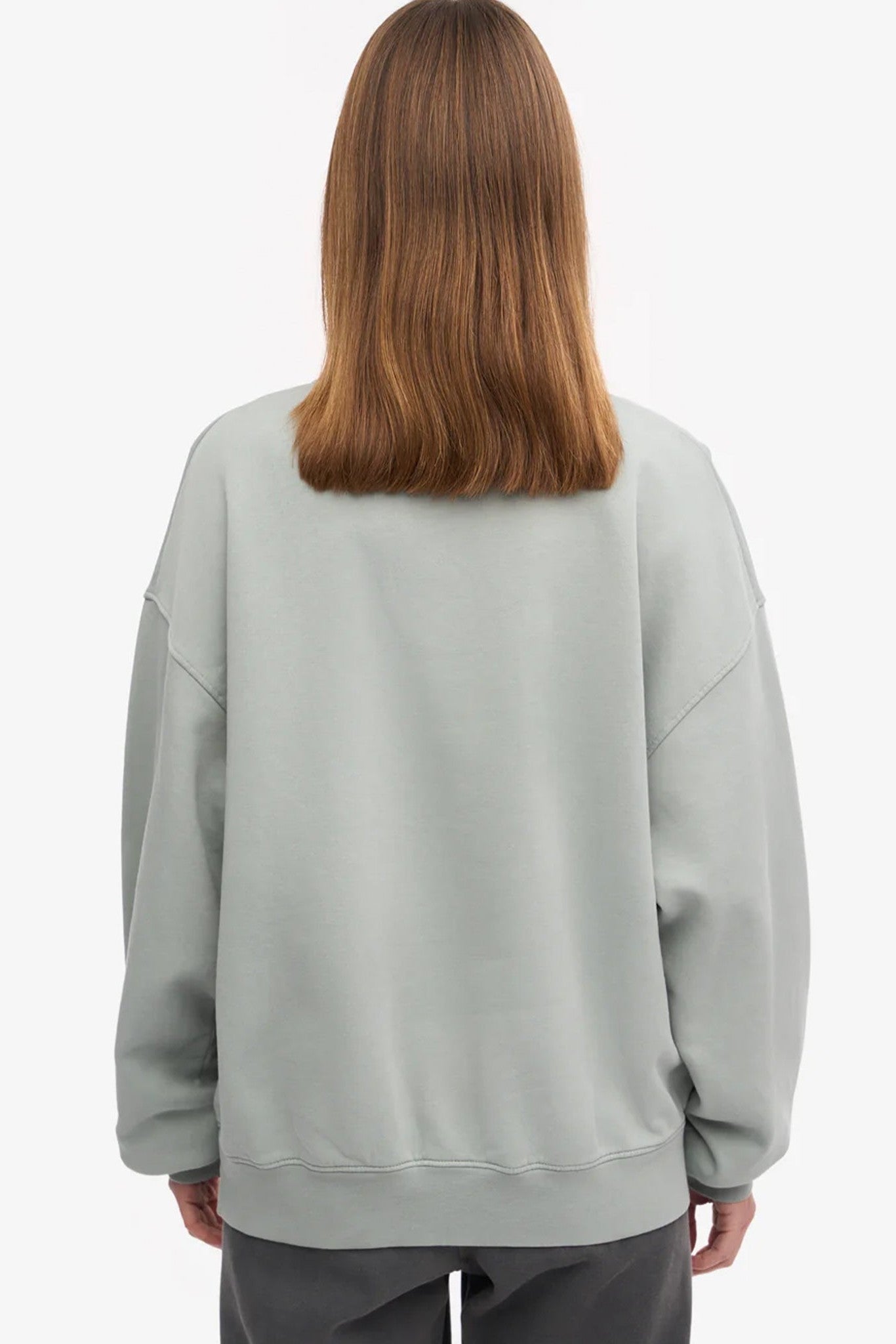 COLORFUL STANDARD - Organic Oversized Crew - Steel Blue - BACKYARD