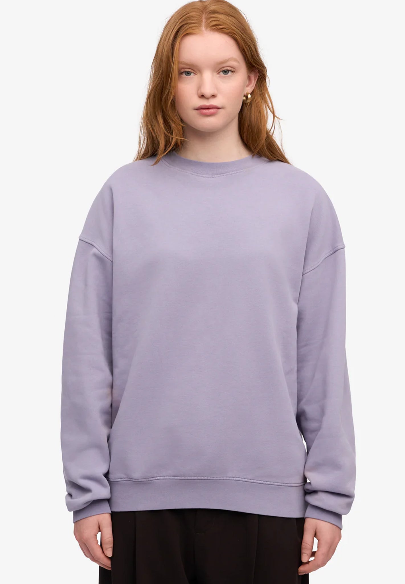 COLORFUL STANDARD - Organic Oversized Crew - Purple Jade - BACKYARD