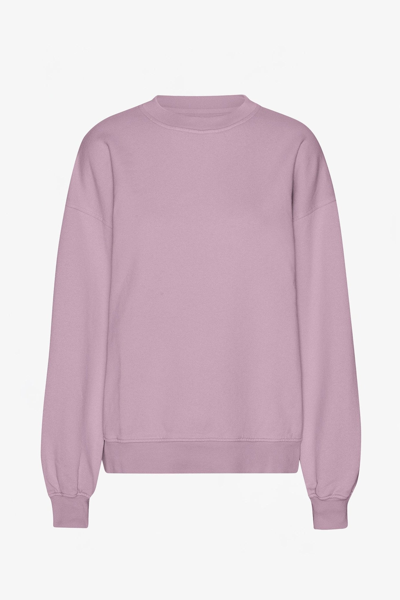 COLORFUL STANDARD - Organic Oversized Crew - Pearly Purple - BACKYARD