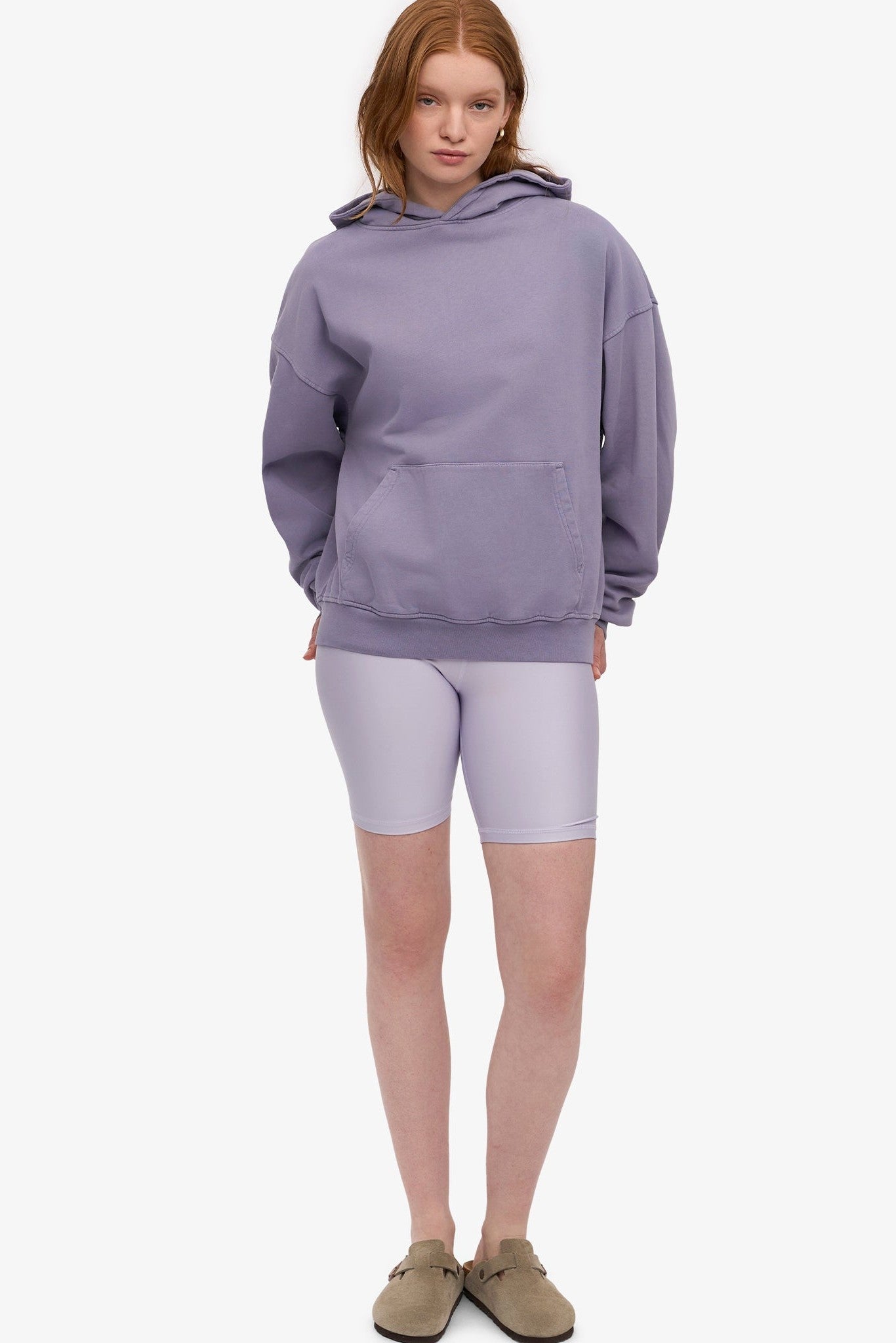 COLORFUL STANDARD - Organic Oversized Hood - Purple Jade - BACKYARD
