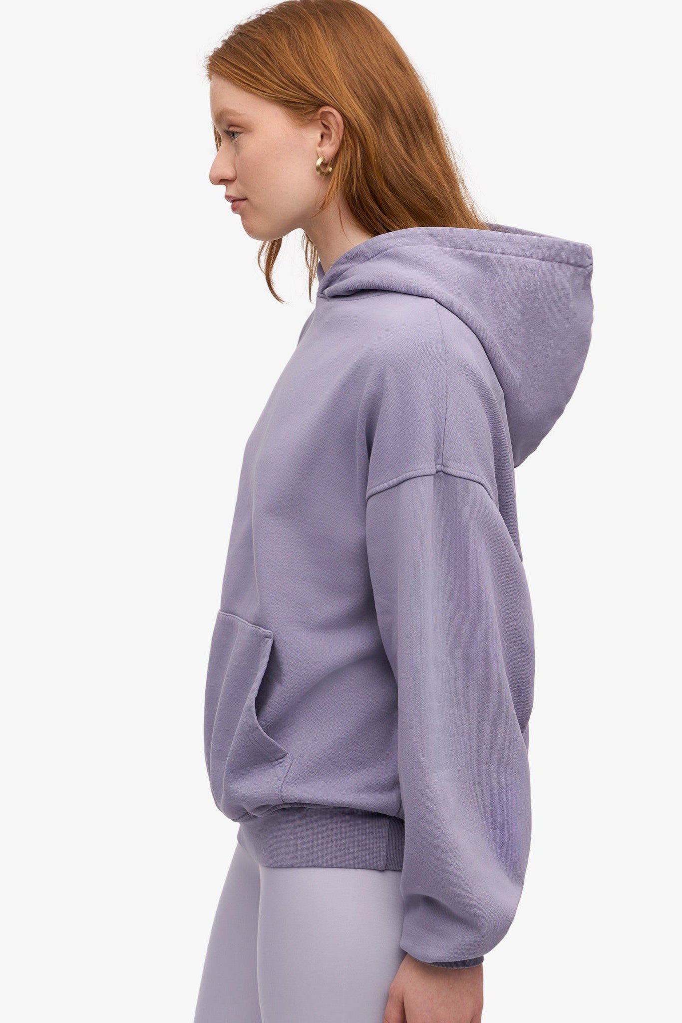 COLORFUL STANDARD - Organic Oversized Hood - Purple Jade - BACKYARD