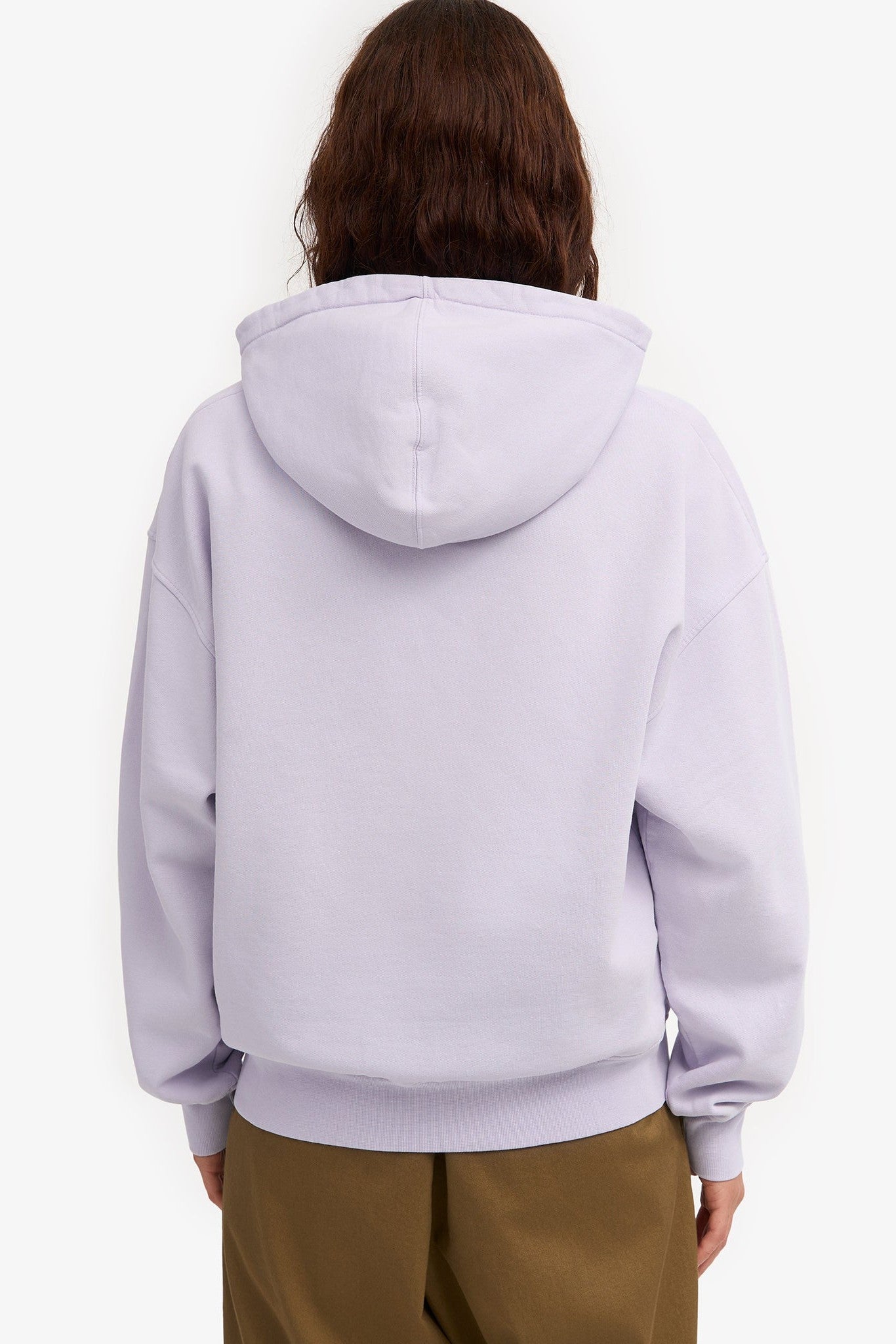 COLORFUL STANDARD - Organic Oversized Zip Hood - Soft Lavender - BACKYARD