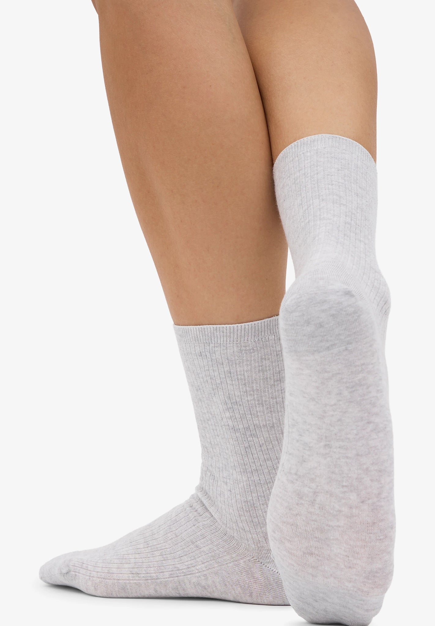 COLORFUL STANDARD - Women Classic Organic Sock - Snow Melange - BACKYARD